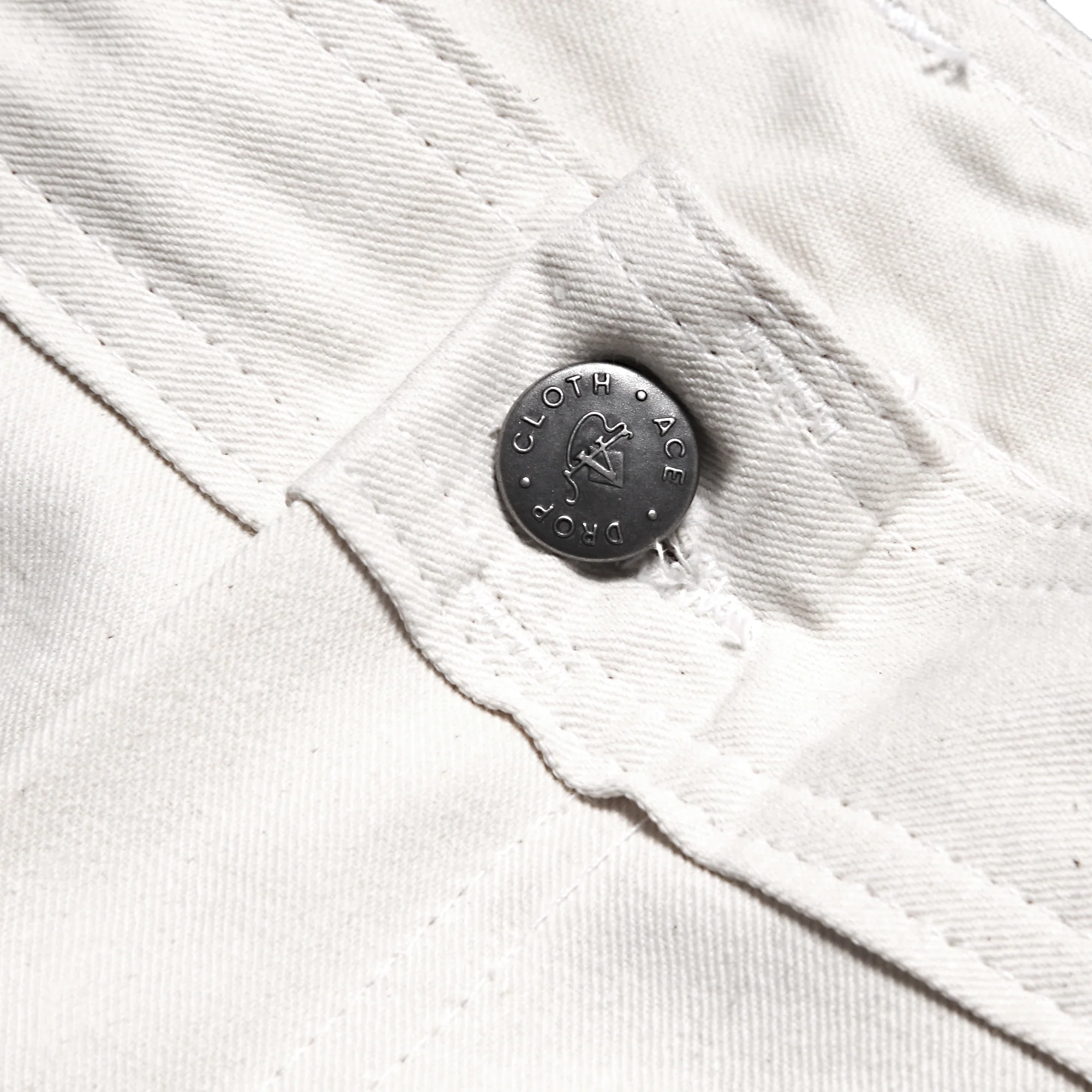 Ace Drop Cloth Tradesman Carpenter Pants - White - Image 5