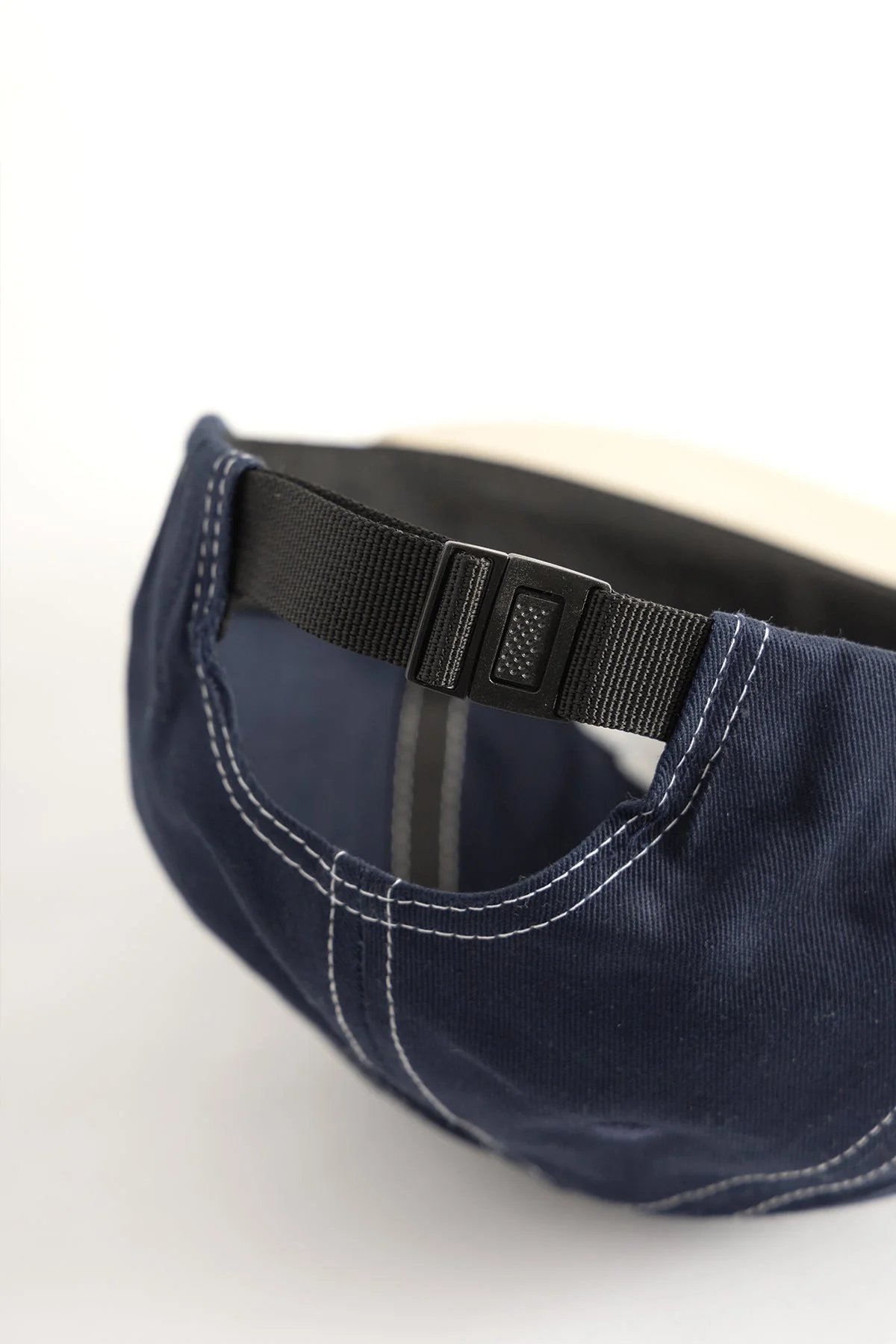 Service Works - Arch Logo Contrast Stitch Cap - Navy/Khaki - Image 3
