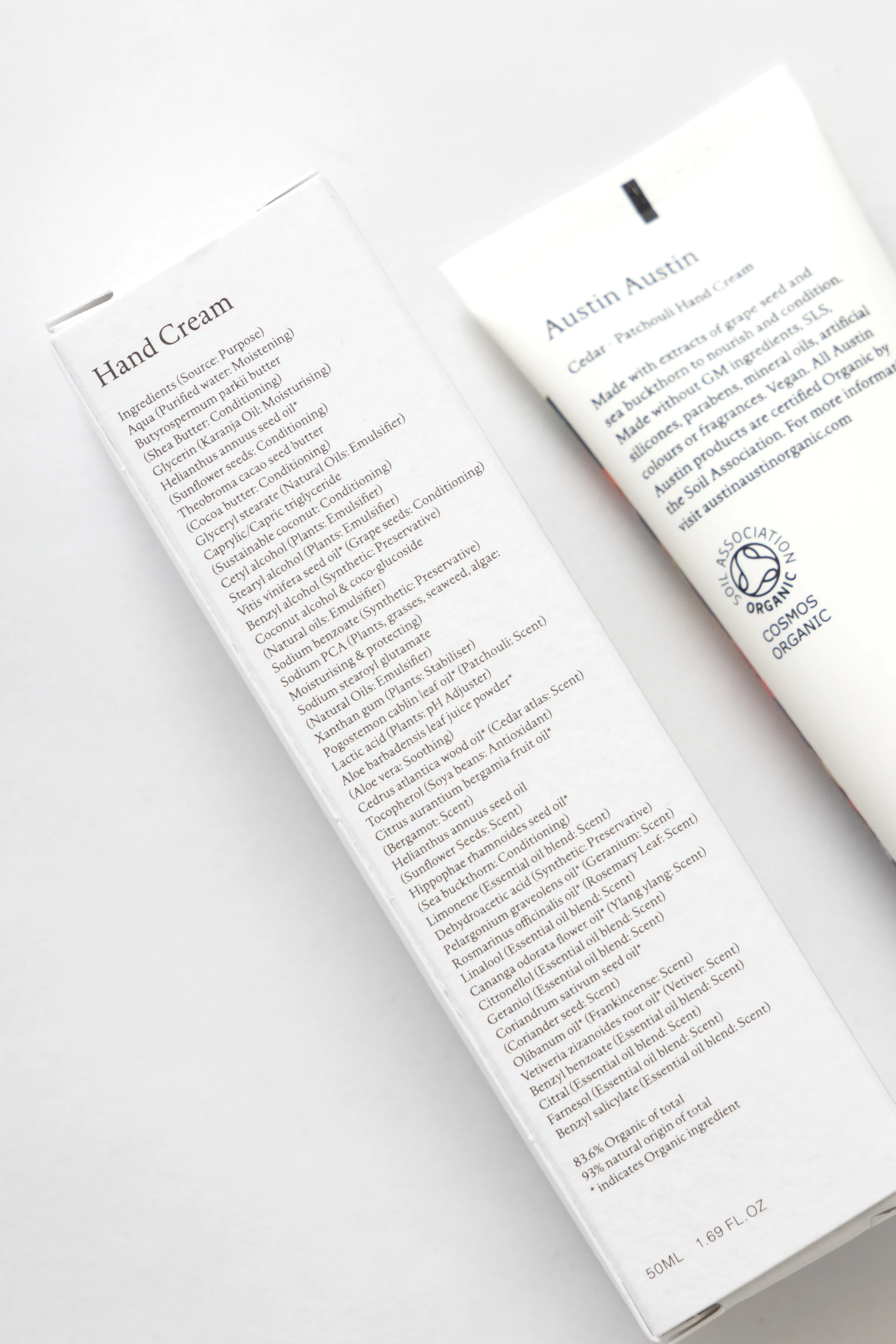 Austin Austin - Hand Cream - Cedar & Patchouli - Image 3