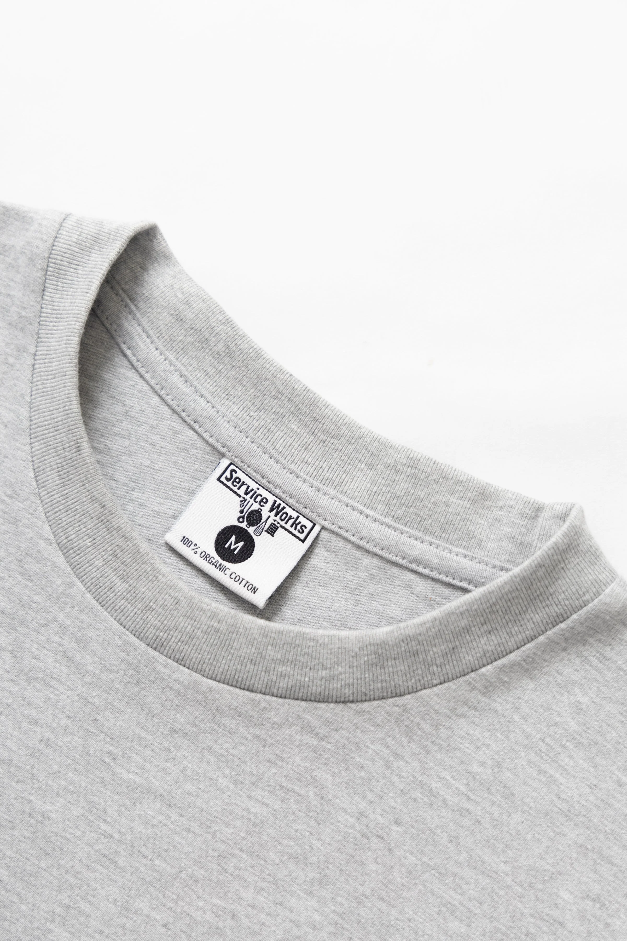 Service Works - Bar & Kitchen Tee - Heather Grey - Image 5