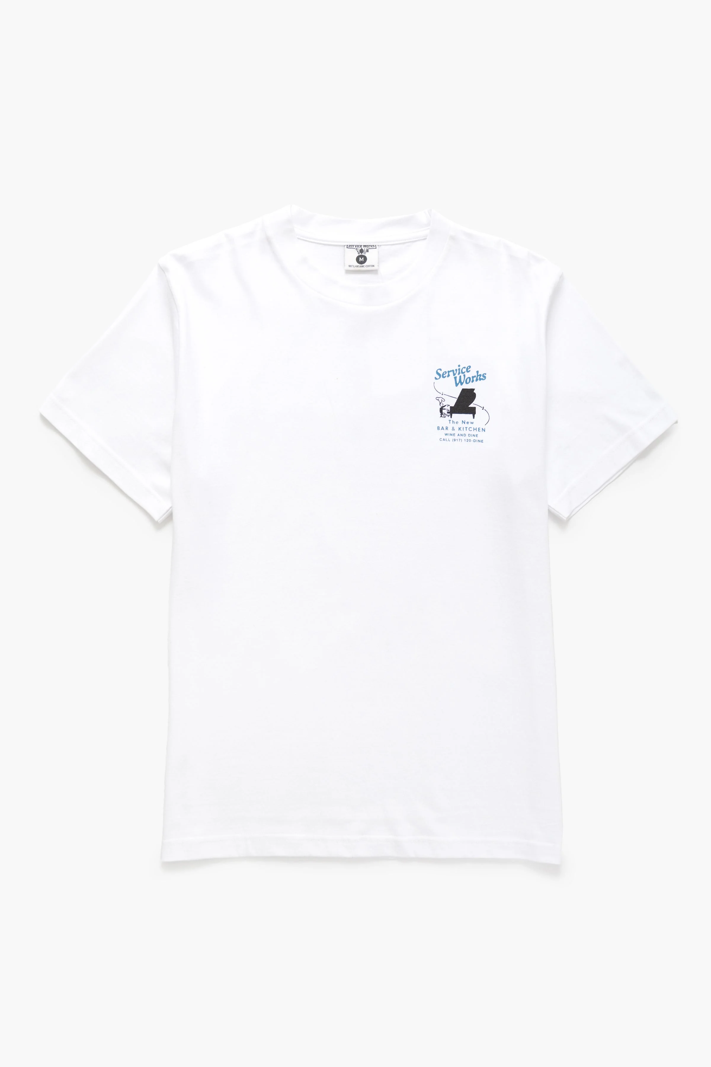 Service Works - Bar & Kitchen Tee - White