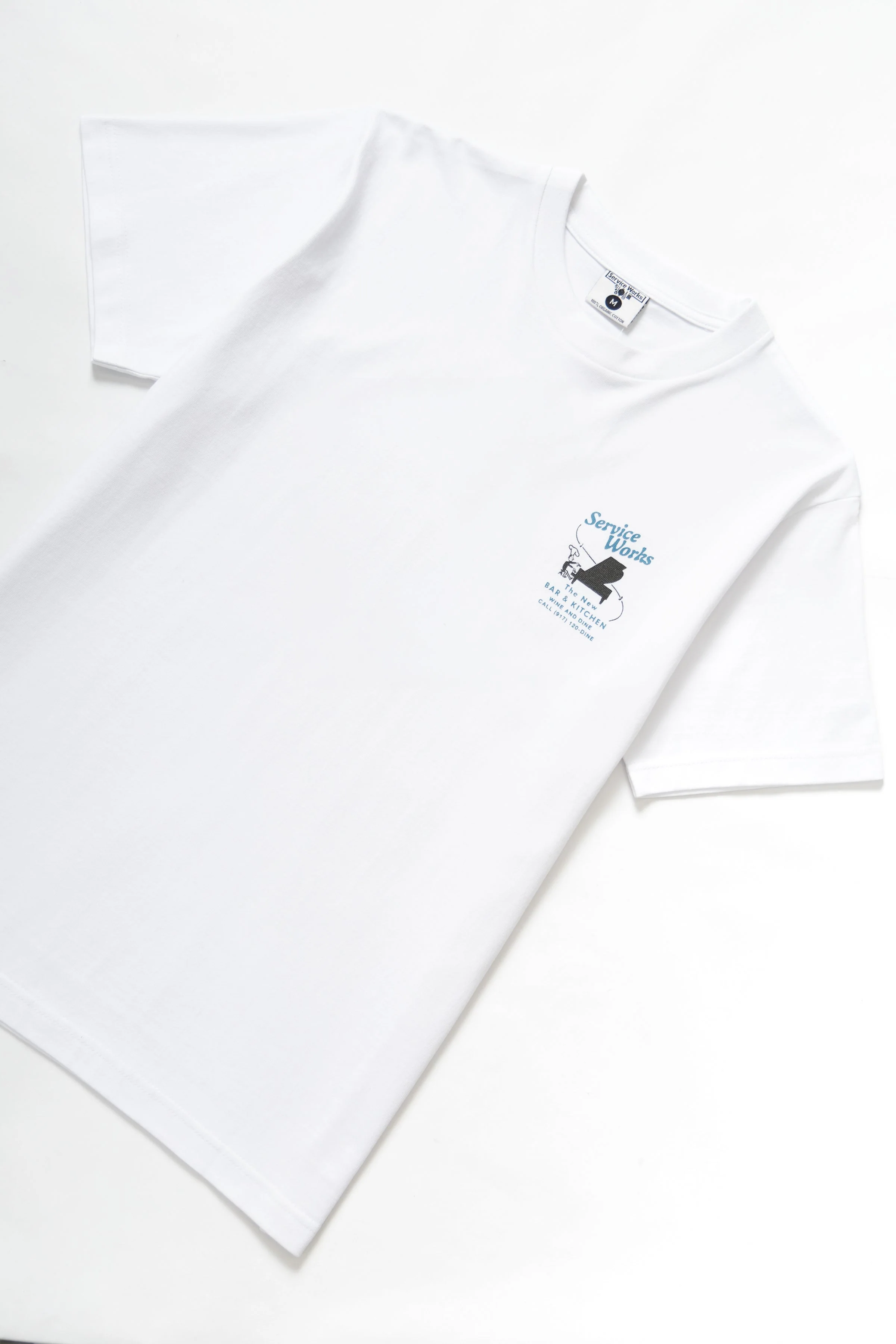 Service Works - Bar & Kitchen Tee - White - Image 2