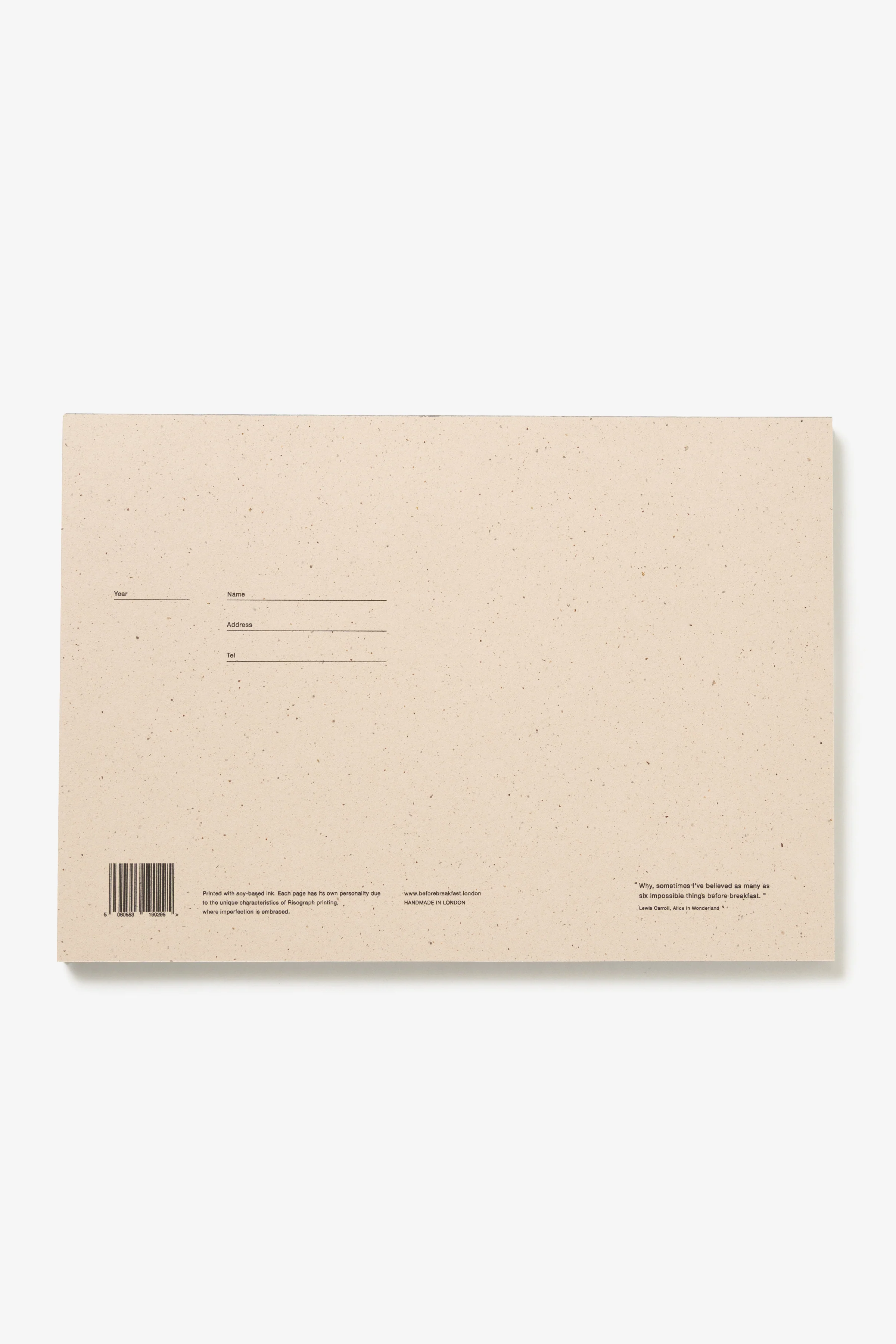 Before Breakfast - Desktop Notepad - Mid Grey - Image 5