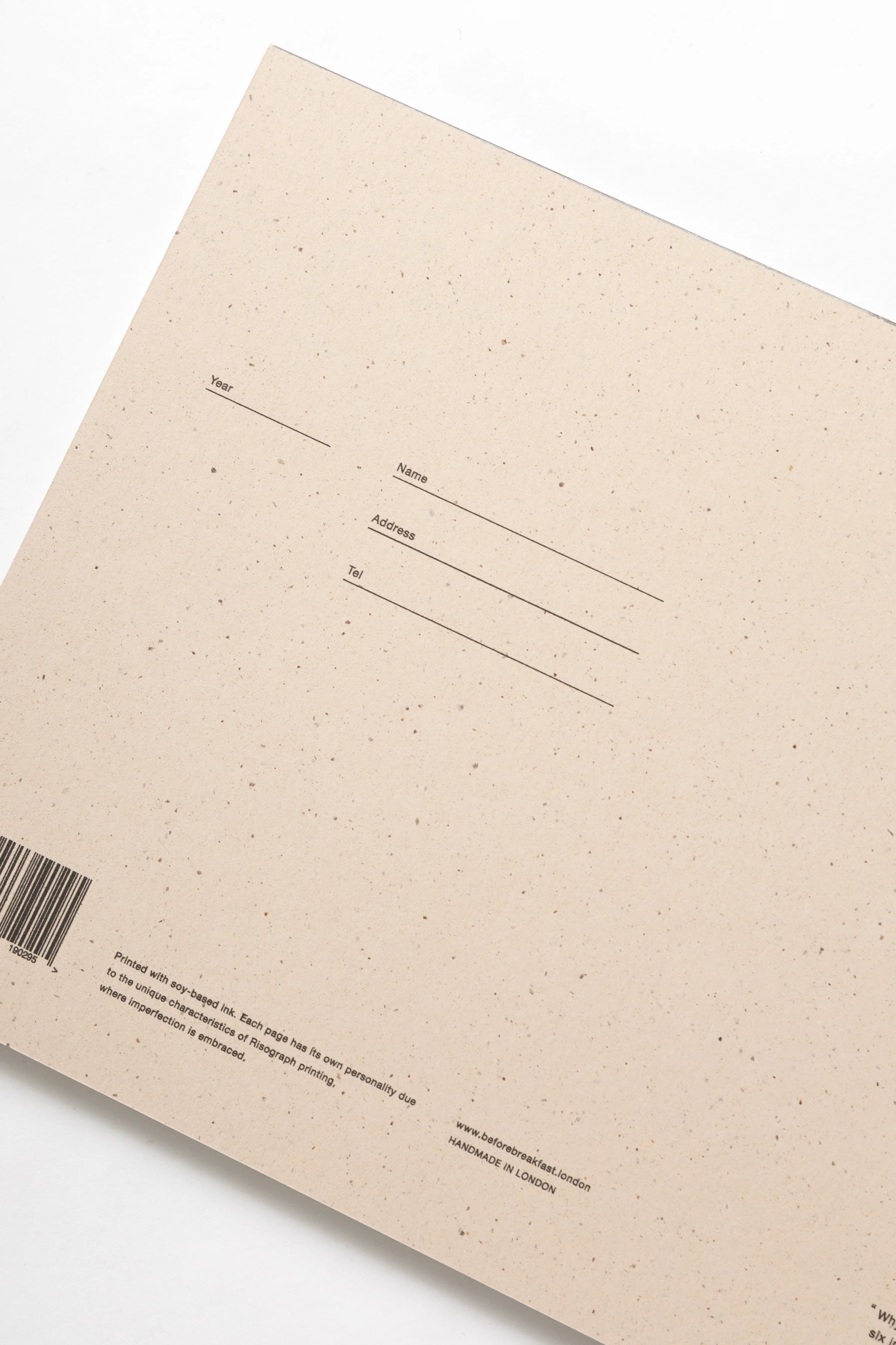 Before Breakfast - Desktop Notepad - Mid Grey - Image 6