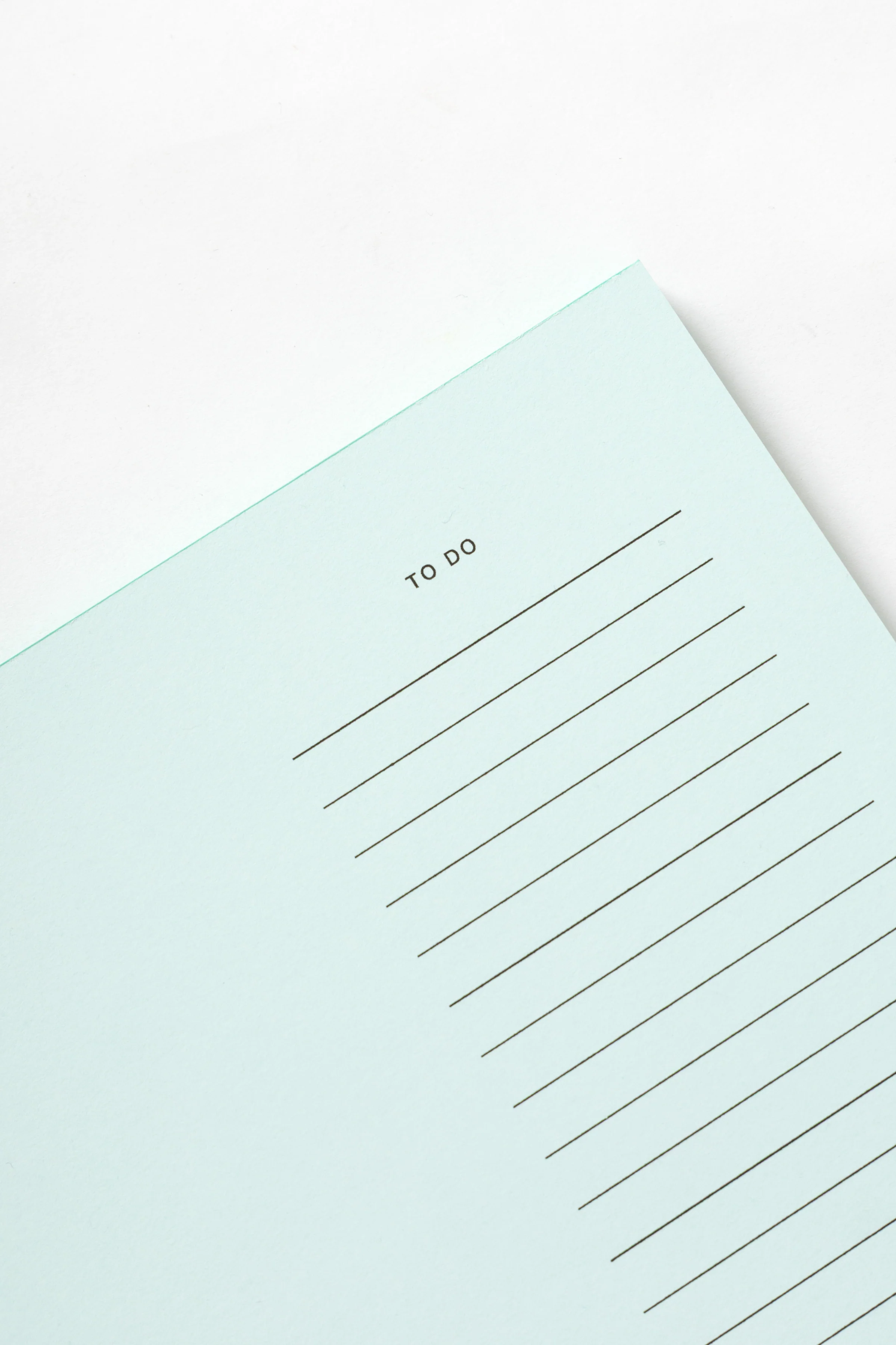 Before Breakfast - Desktop Notepad - Pale Blue - Image 3