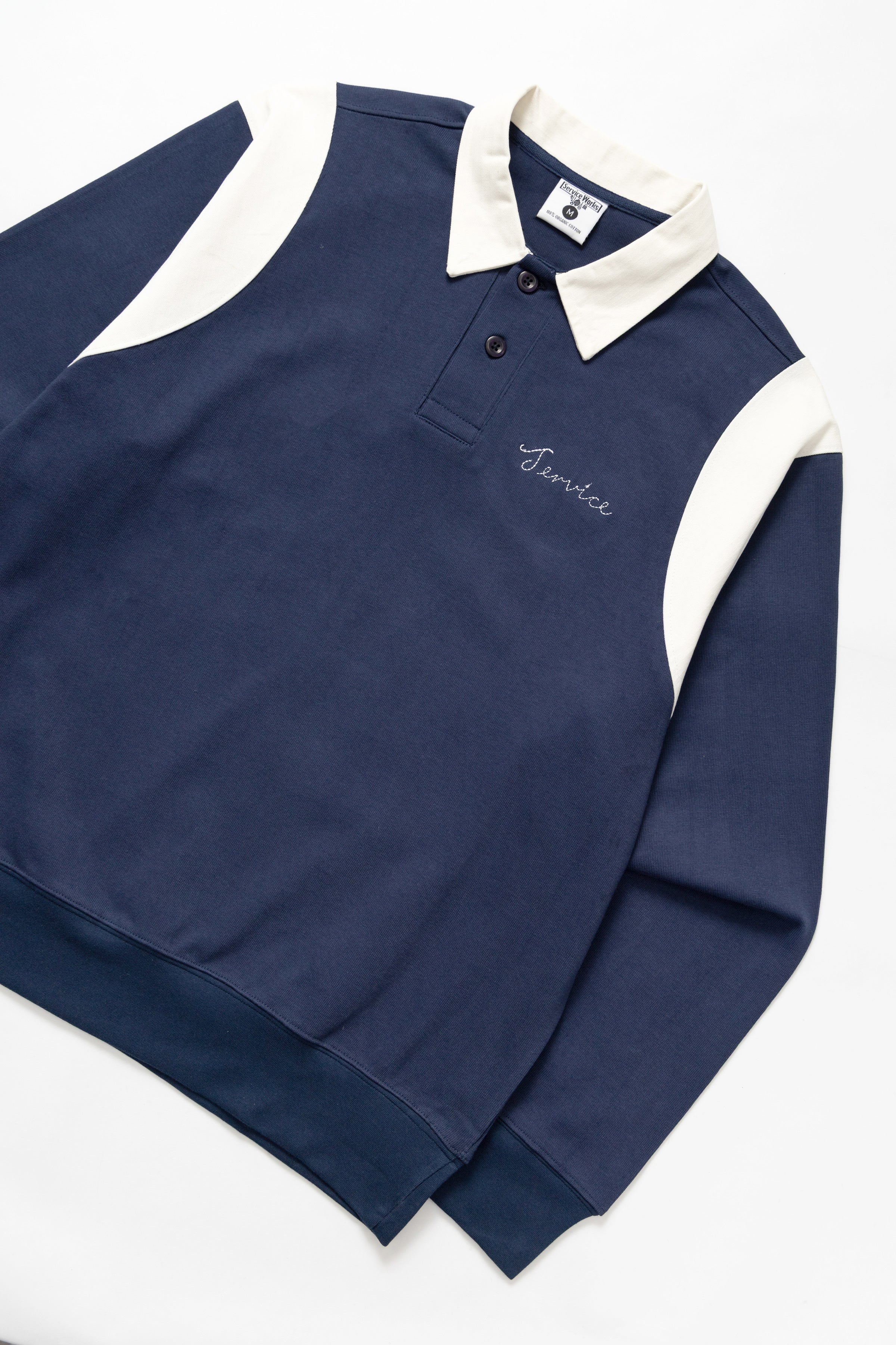 Service Works - Bistro Polo - Navy - Image 2