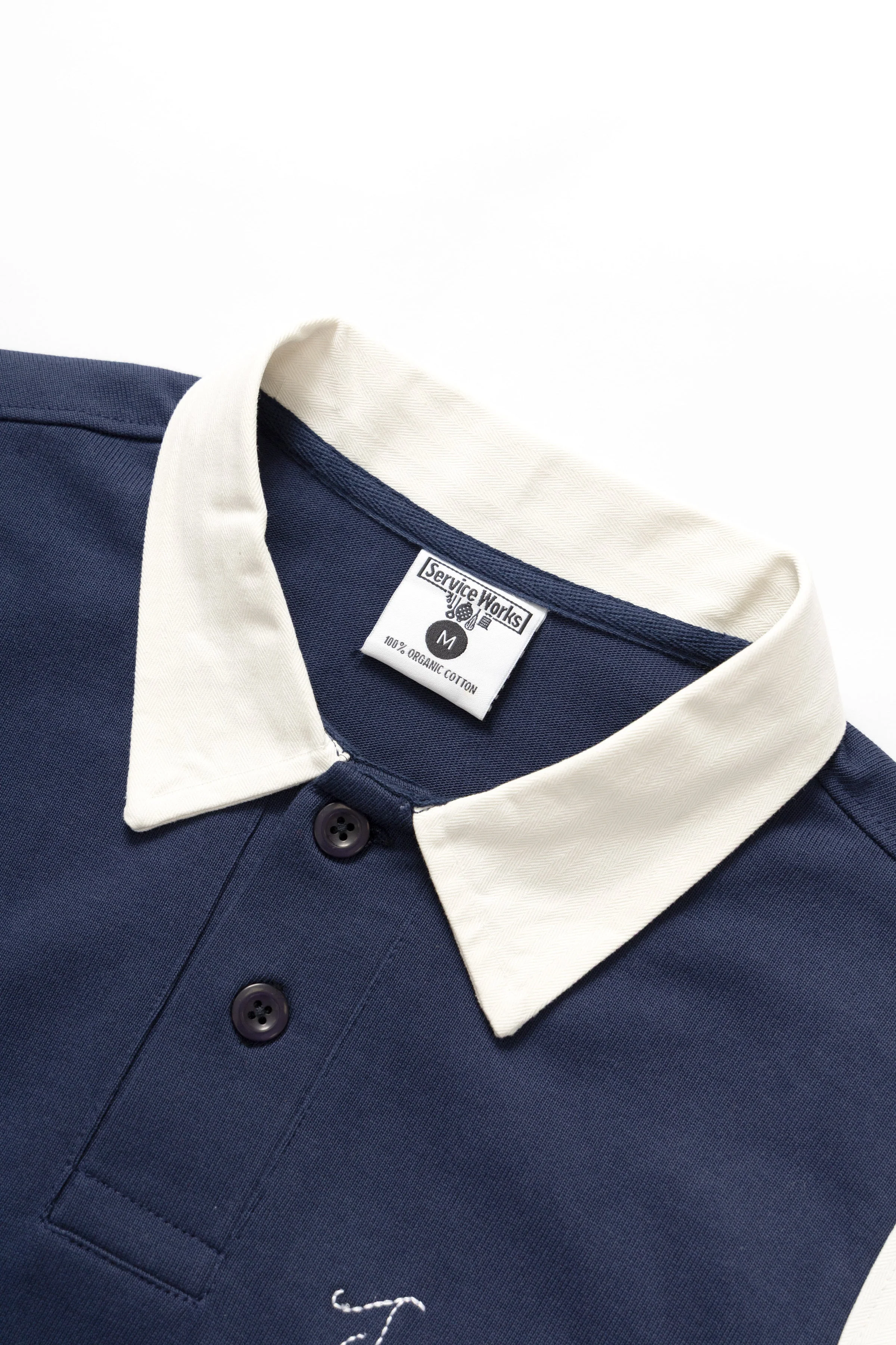 Service Works - Bistro Polo - Navy - Image 4