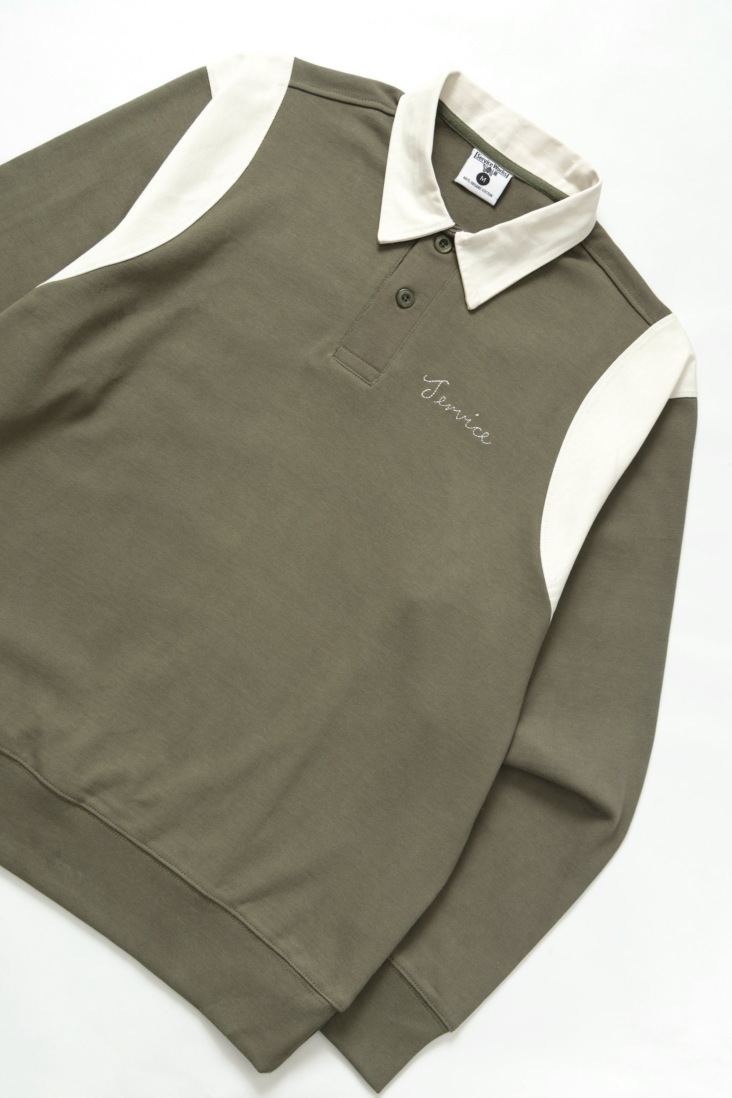 Service Works - Bistro Polo - Olive - Image 2