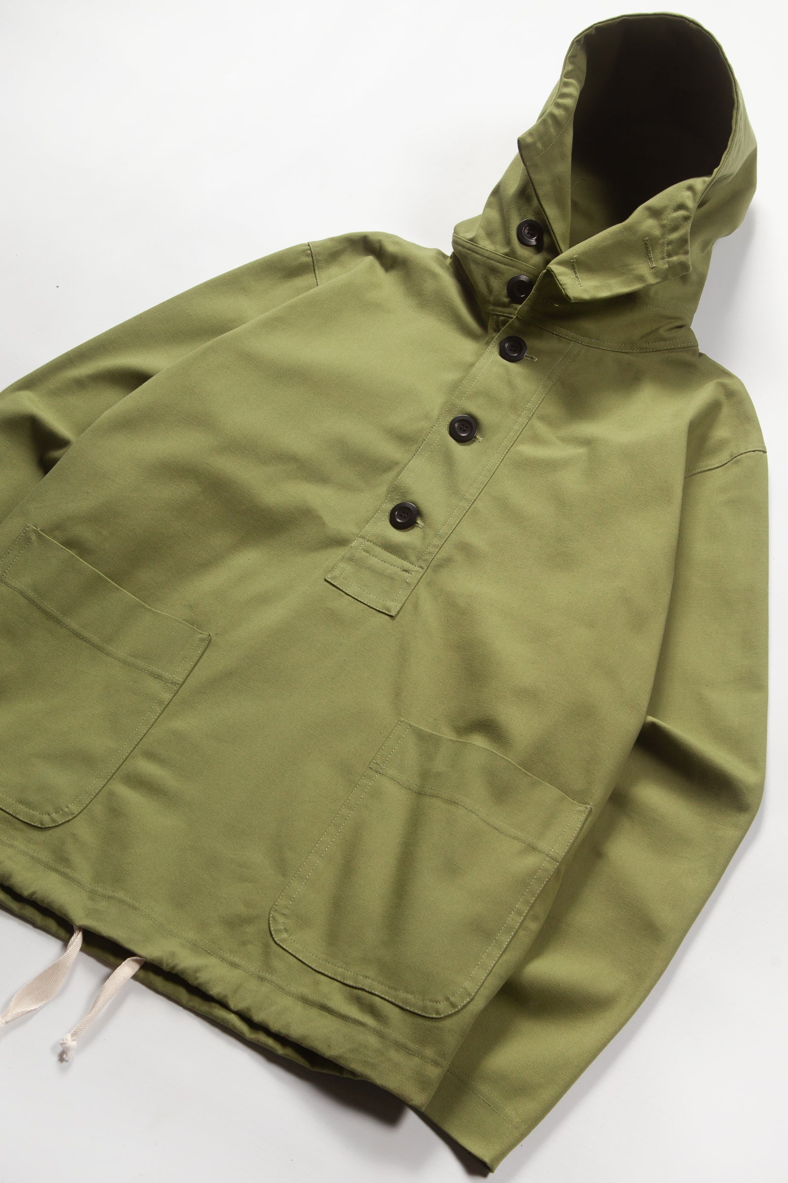 Blacksmith - 001 Canvas Smock - Olive - Image 4