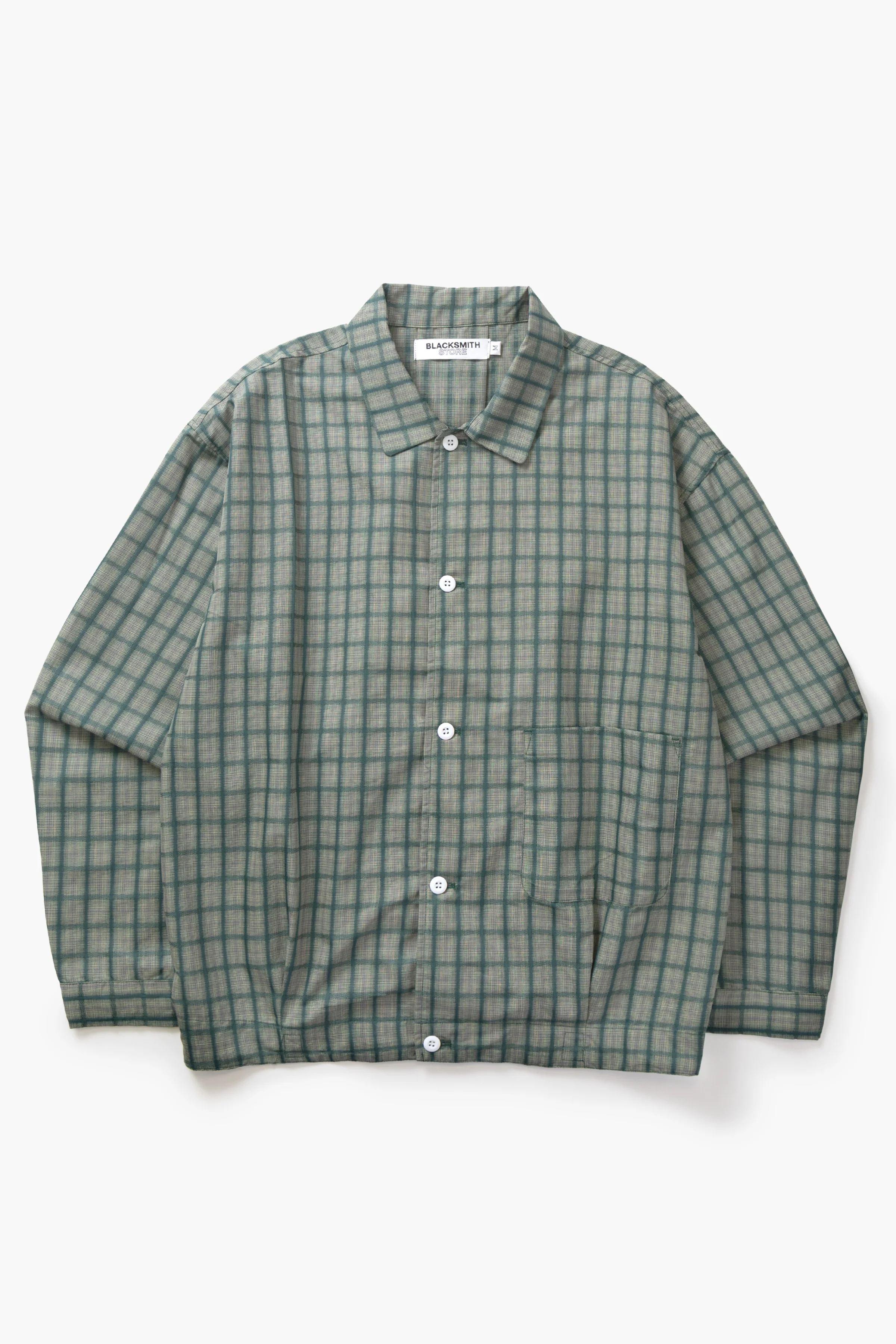 Blacksmith - 50's Blouson - Green Check
