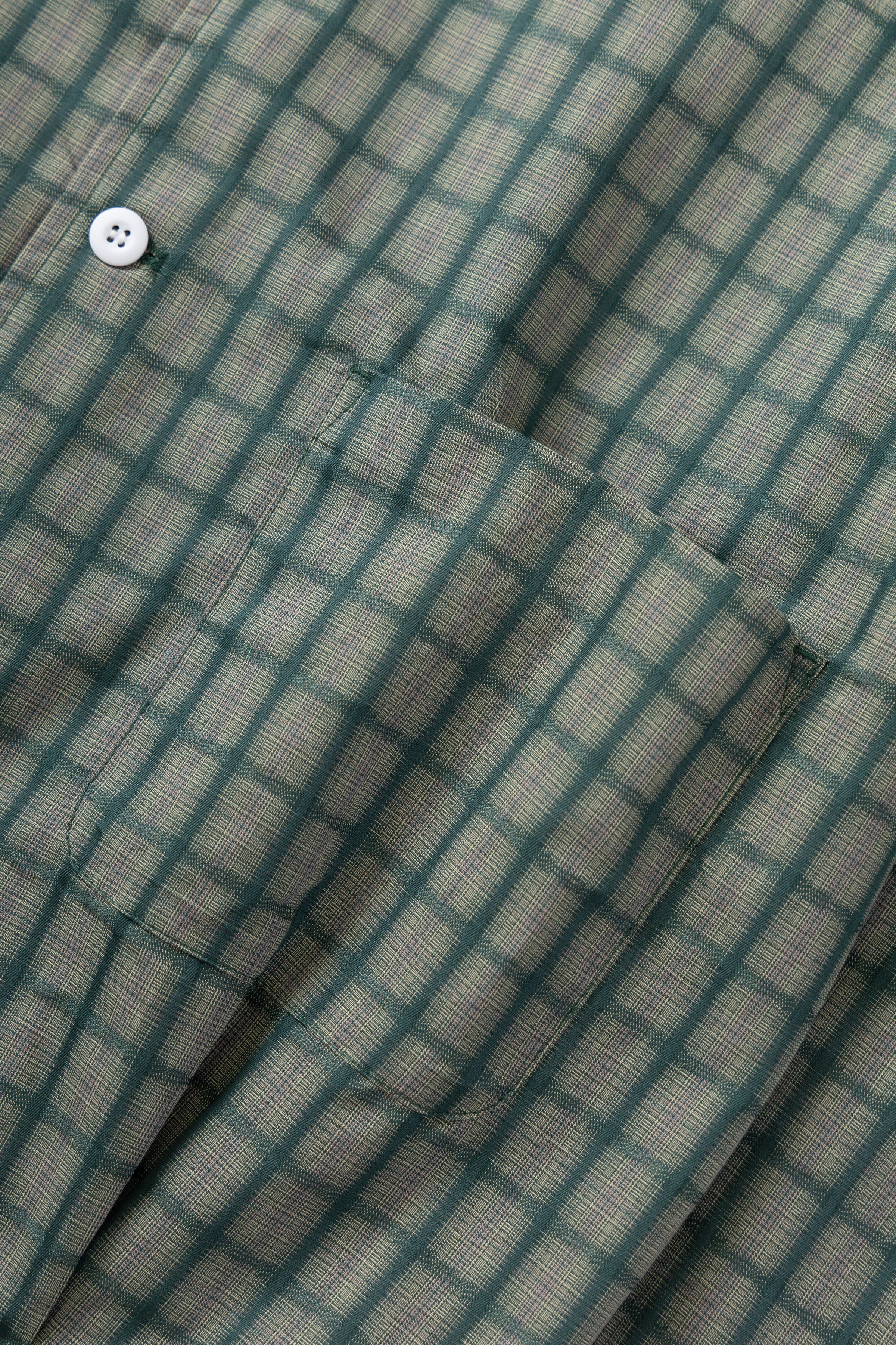 Blacksmith - 50's Blouson - Green Check - Image 7