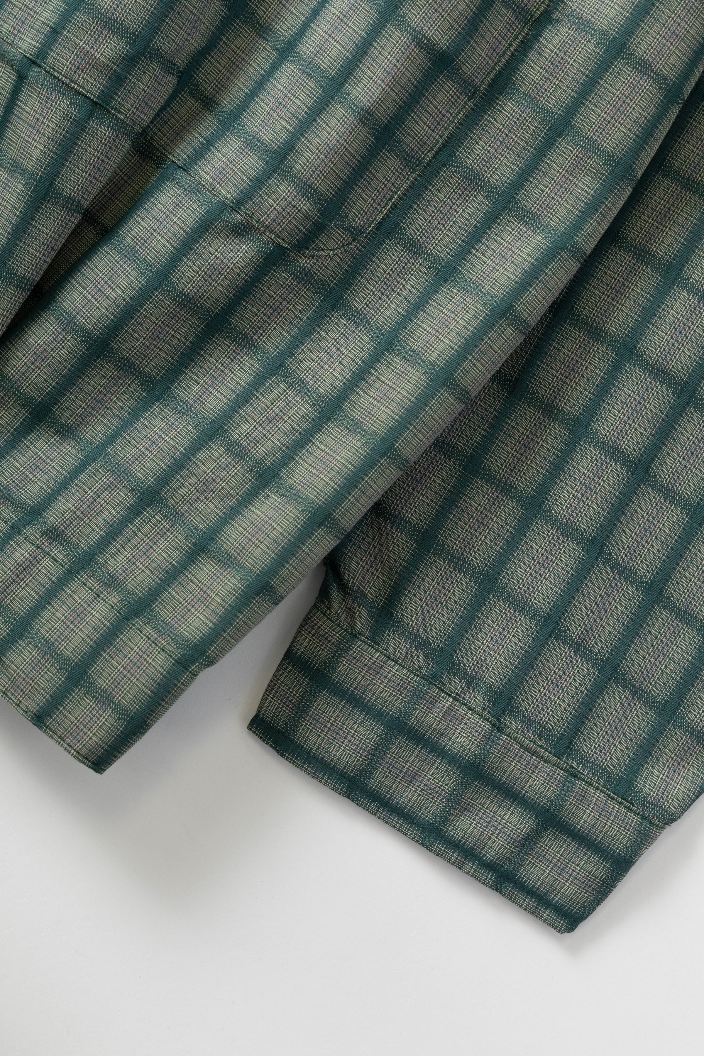 Blacksmith - 50's Blouson - Green Check - Image 8