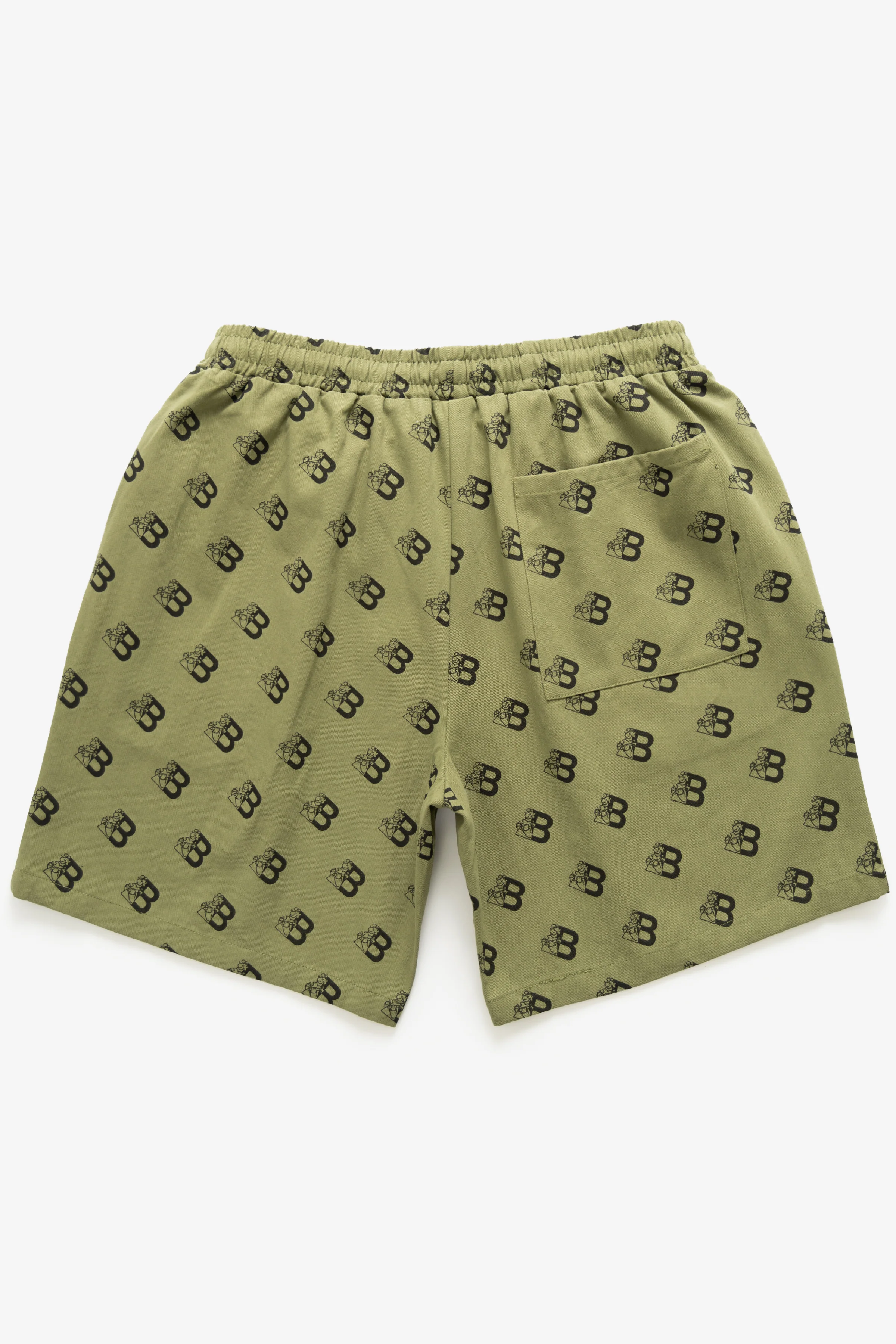Blacksmith - All Over Grafter Shorts - Olive - Image 2
