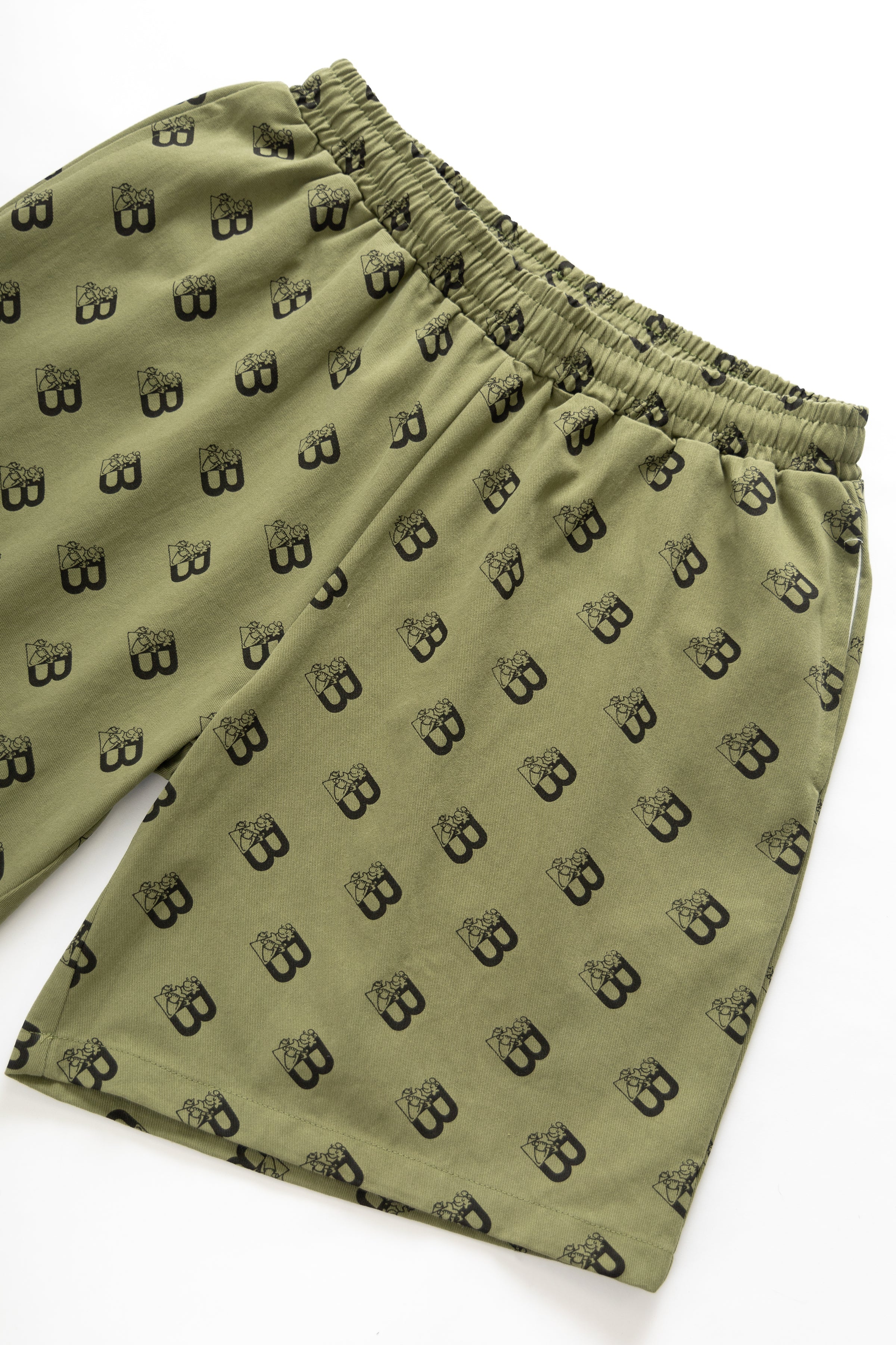 Blacksmith - All Over Grafter Shorts - Olive - Image 3