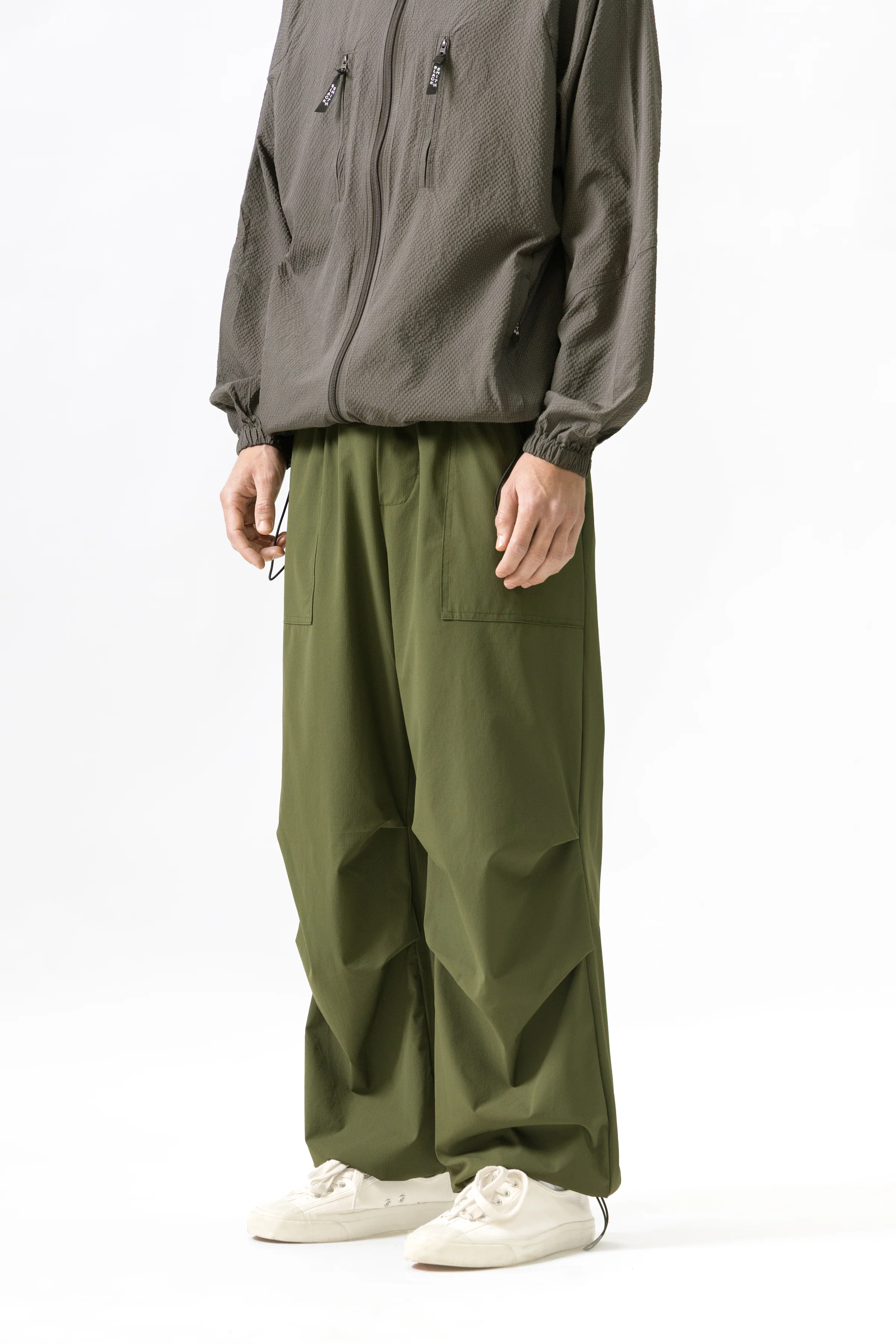 Blacksmith - Baggy Dart Pant - Olive - Image 3