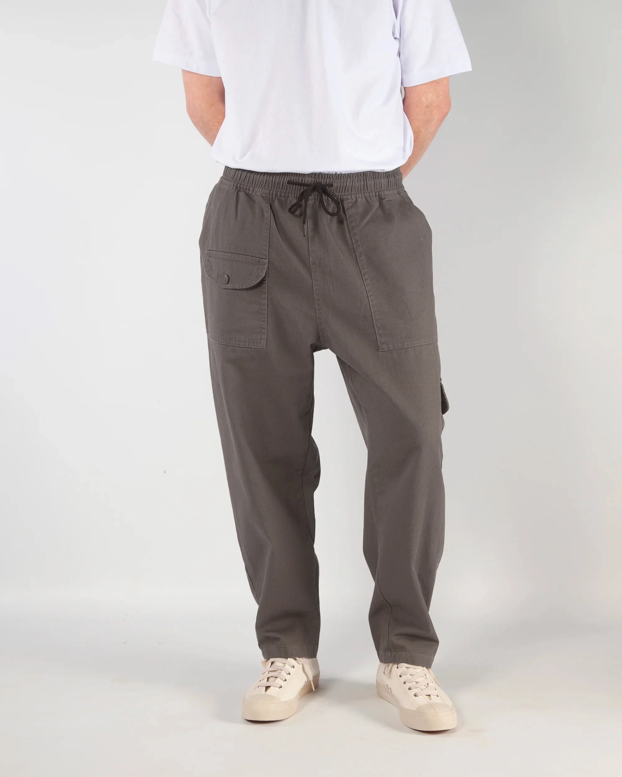 Blacksmith - Beach Cargo Pants - Grey - Image 2