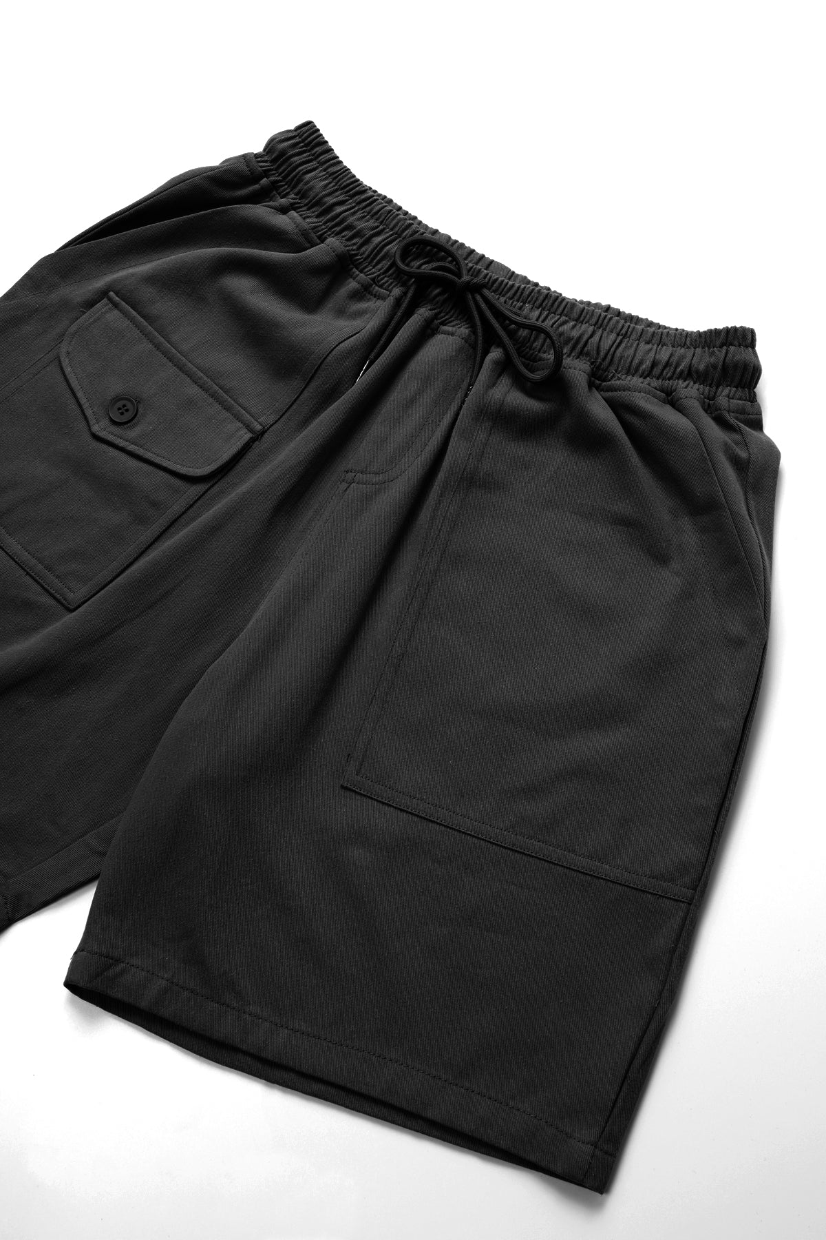 Blacksmith - Beach Cargo Shorts - Black - Image 2