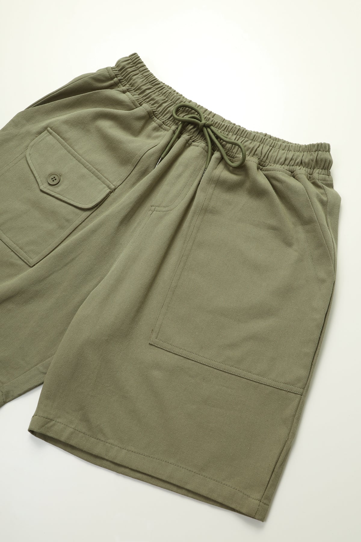 Blacksmith - Beach Cargo Shorts - Olive - Image 2