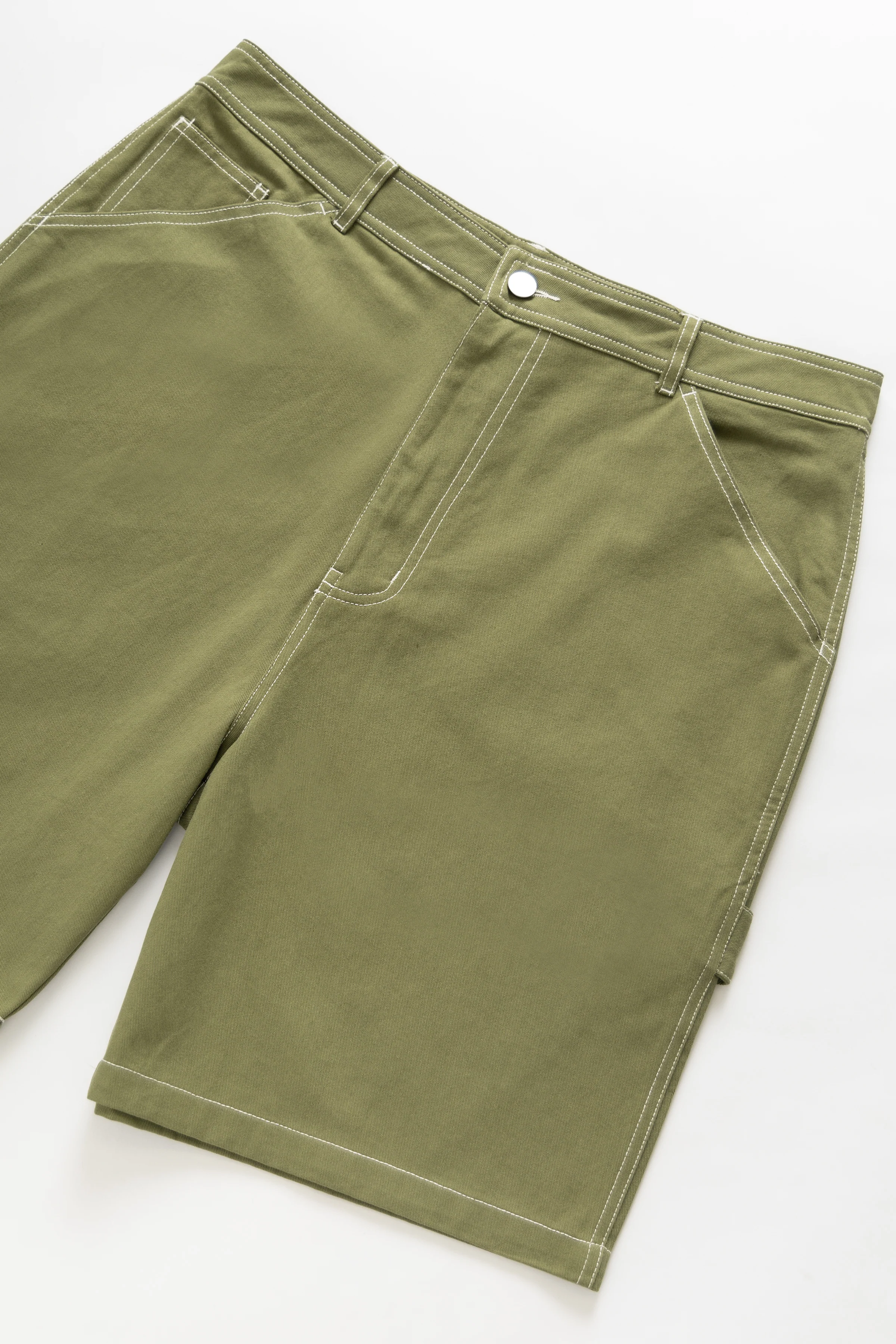Blacksmith - Carpenter Shorts - Olive - Image 3