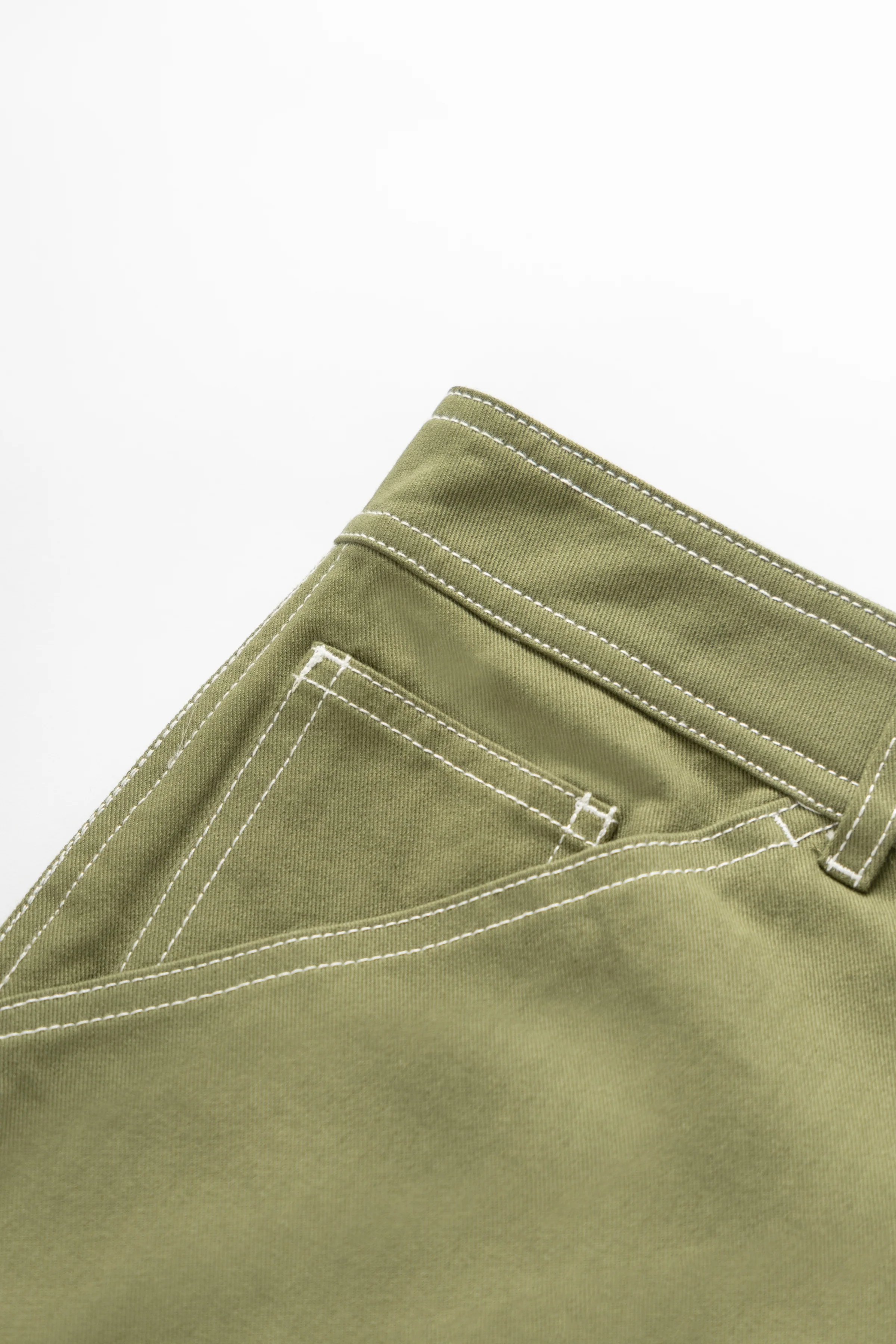 Blacksmith - Carpenter Shorts - Olive - Image 4