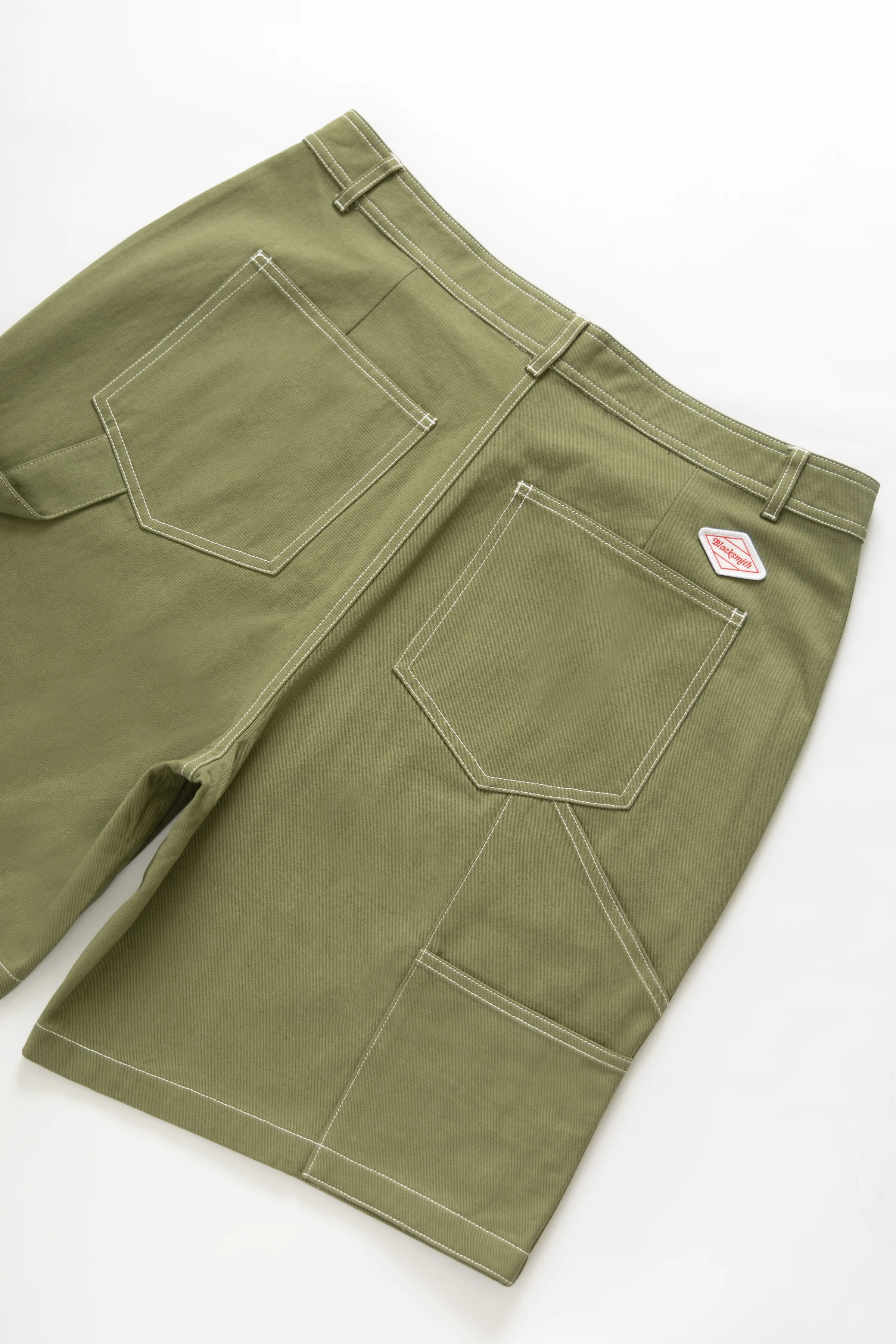Blacksmith - Carpenter Shorts - Olive - Image 6