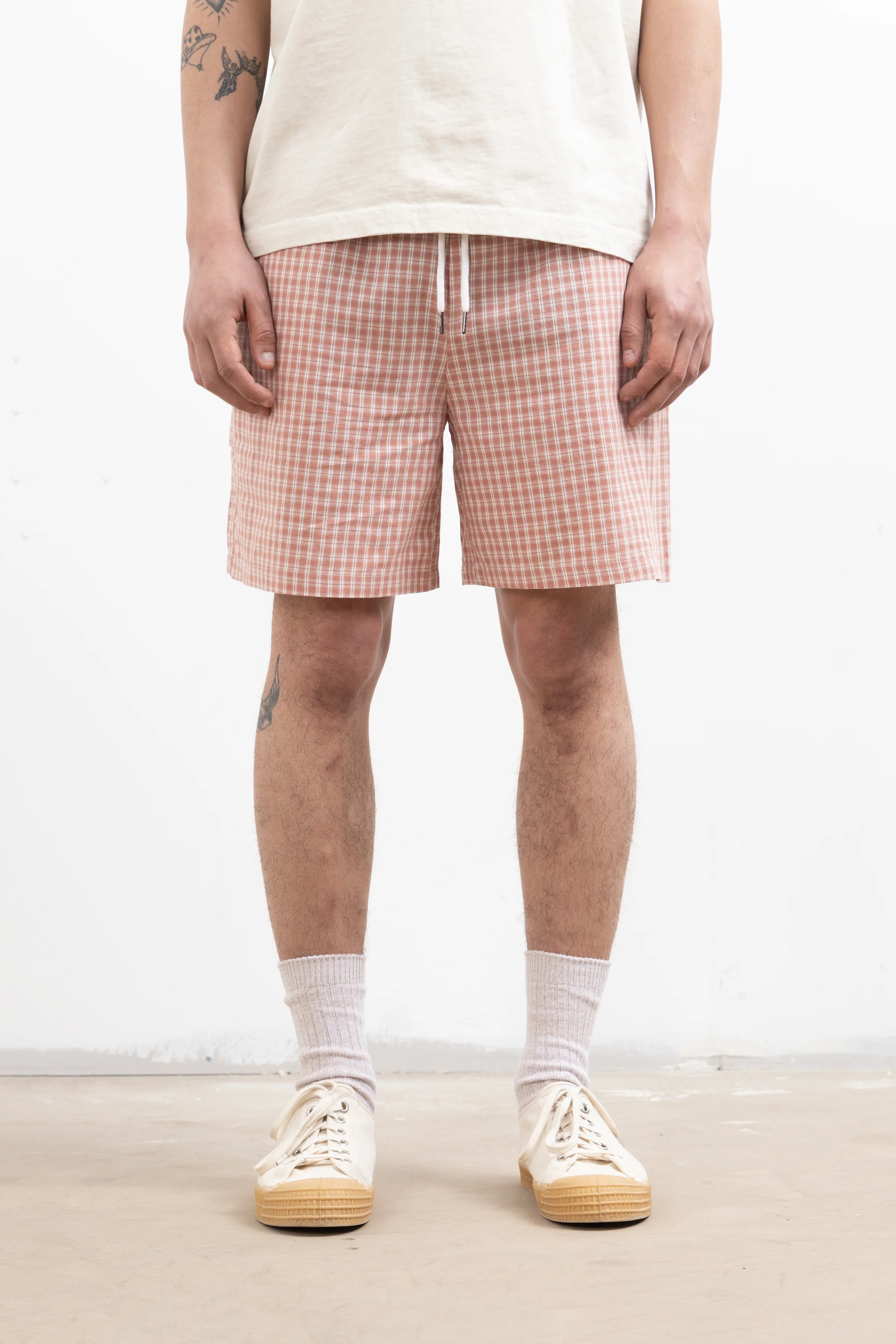 Blacksmith - Check Club Shorts - Red - Image 2