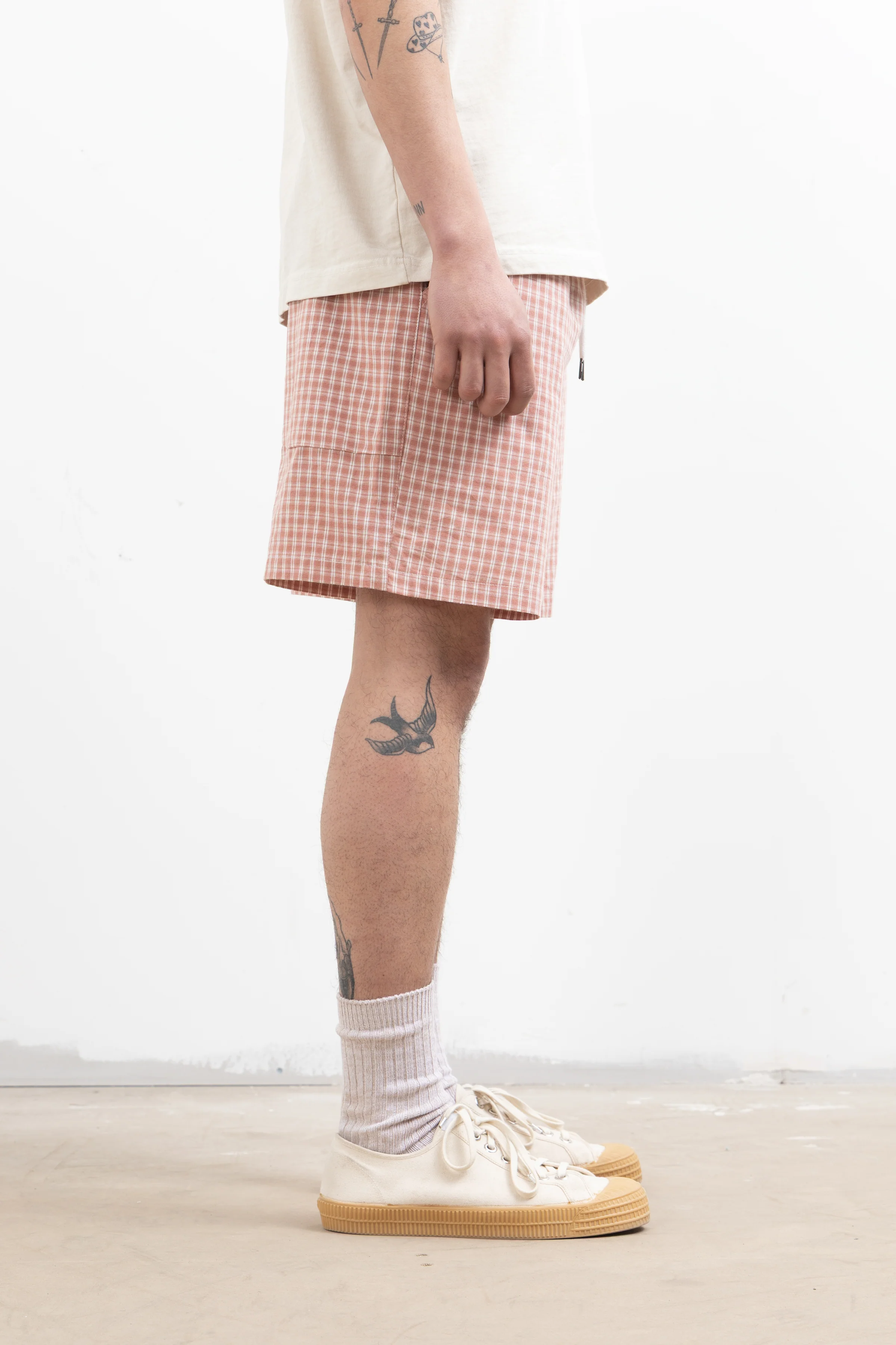 Blacksmith - Check Club Shorts - Red - Image 3