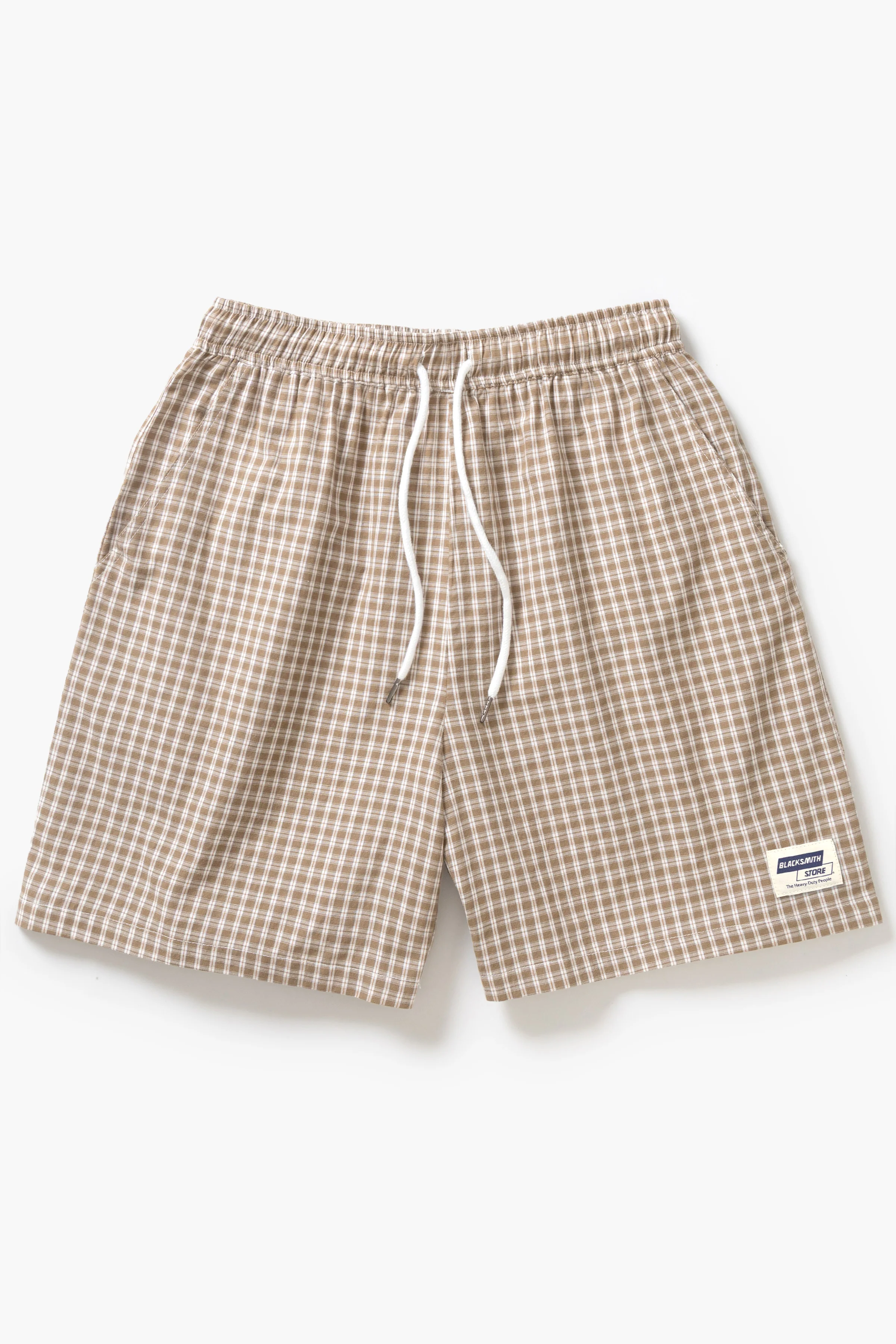 Blacksmith - Check Club Shorts - Tan