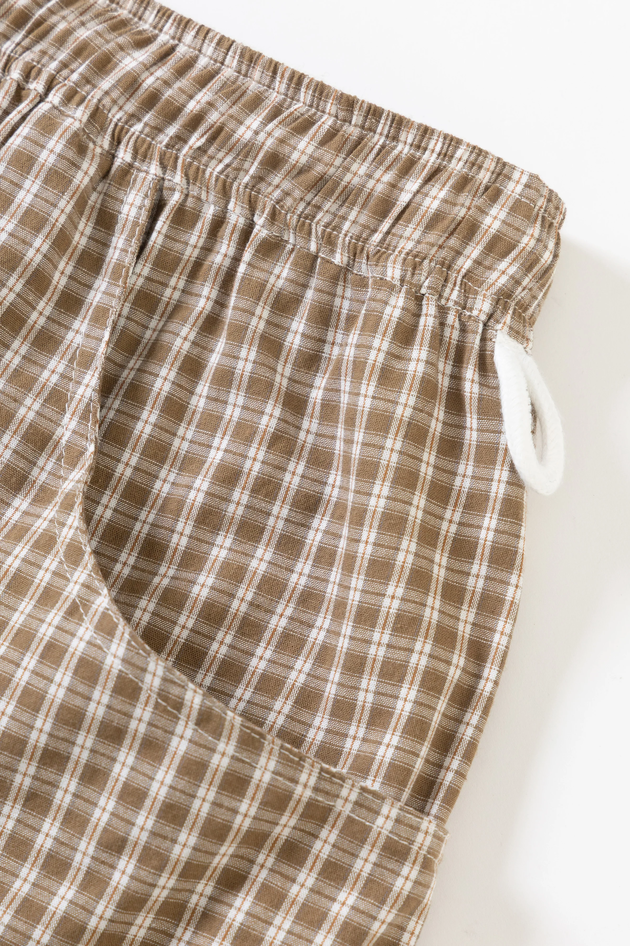 Blacksmith - Check Club Shorts - Tan - Image 10