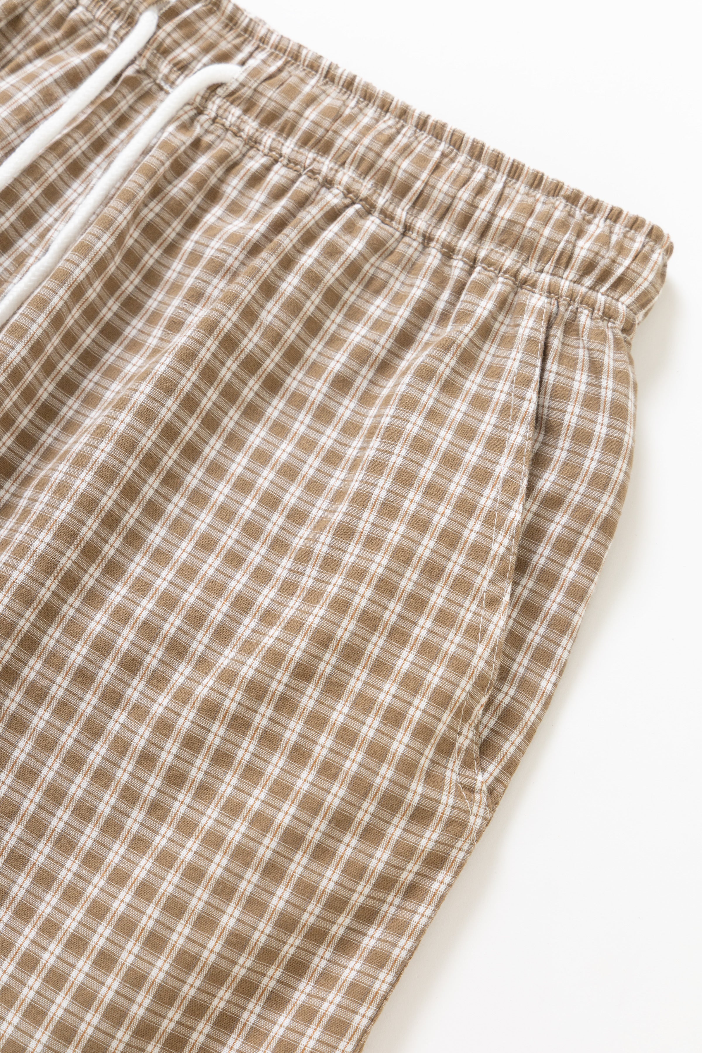 Blacksmith - Check Club Shorts - Tan - Image 6