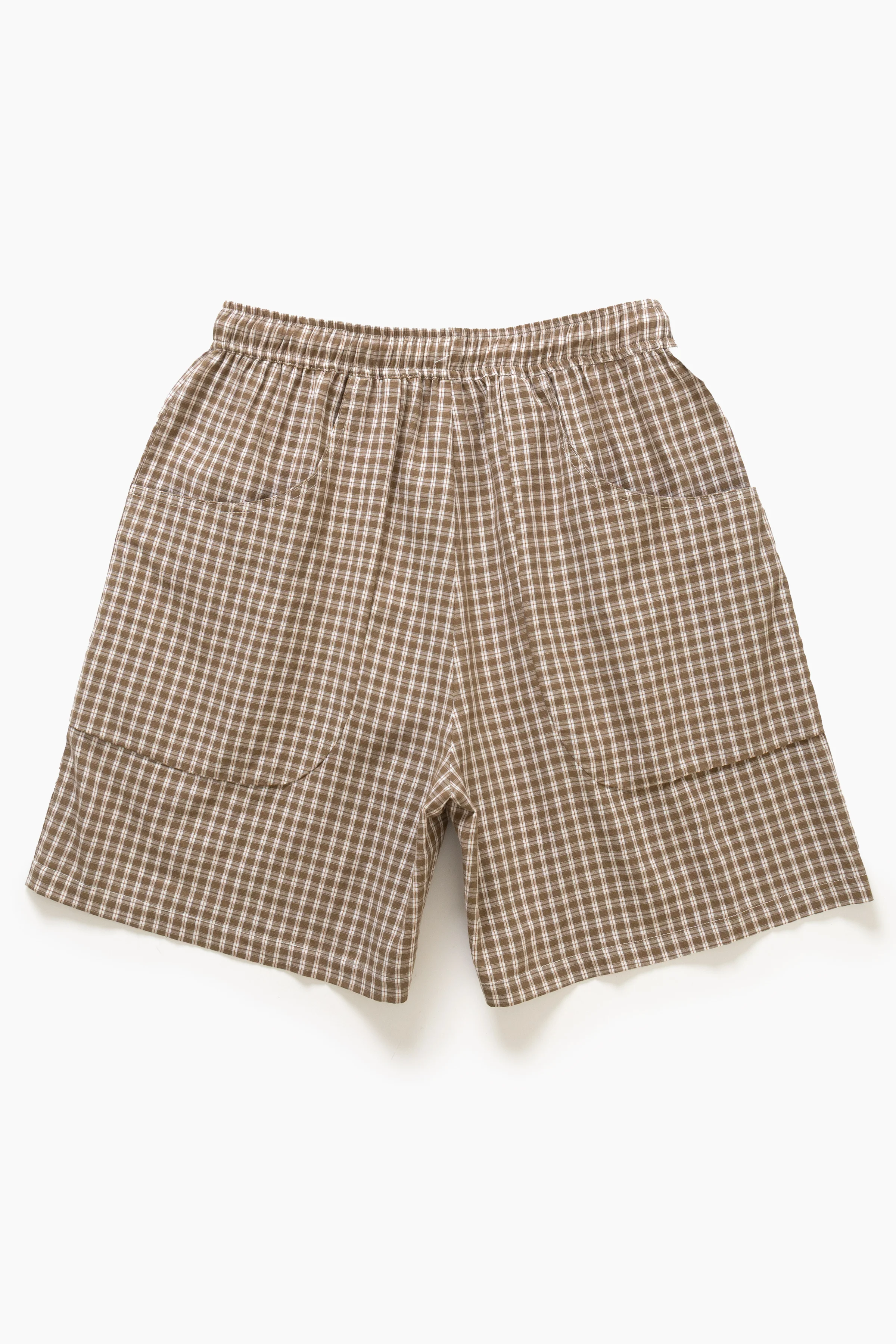 Blacksmith - Check Club Shorts - Tan - Image 8