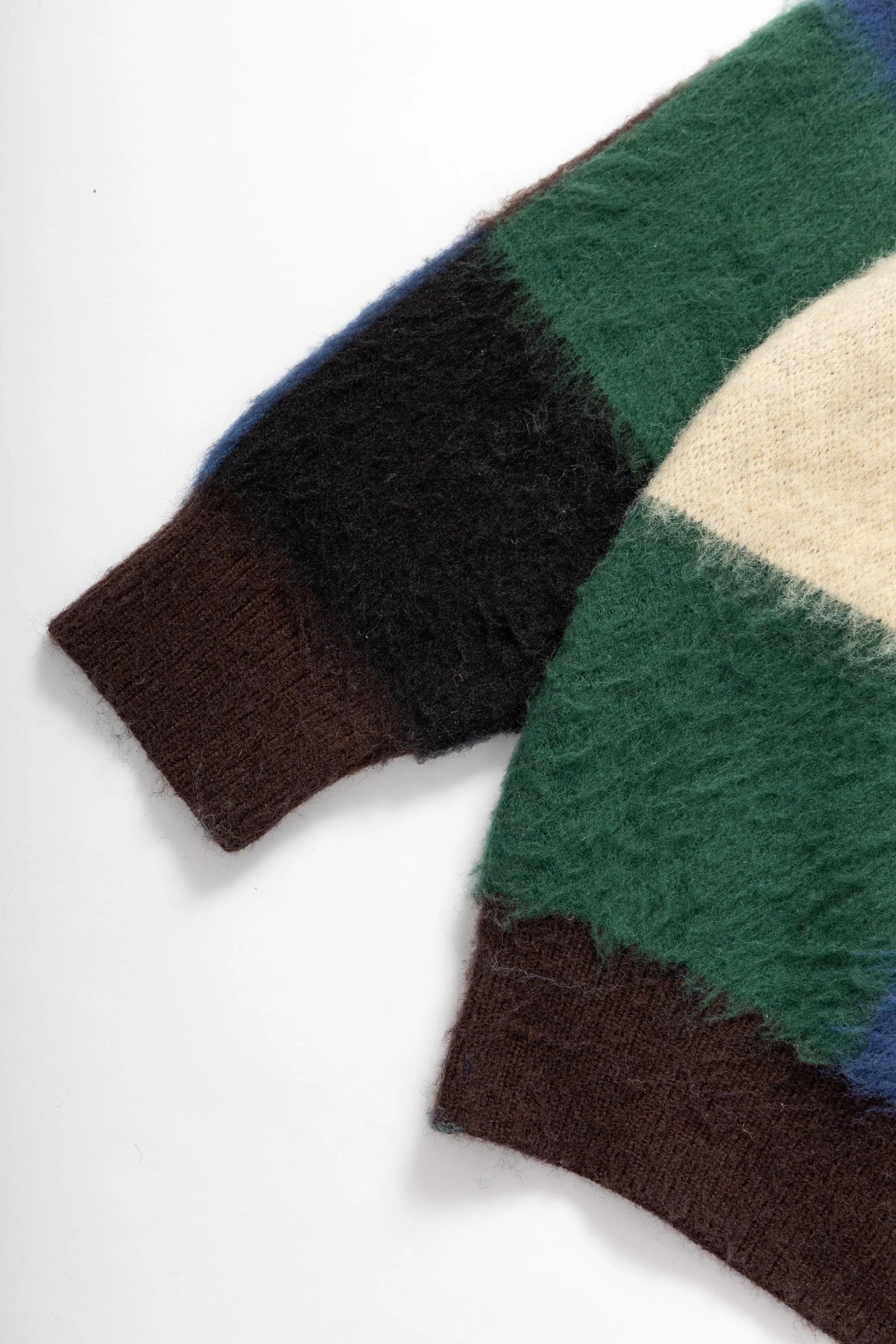 Blacksmith - Checkerboard Sweater - Brown - Image 4