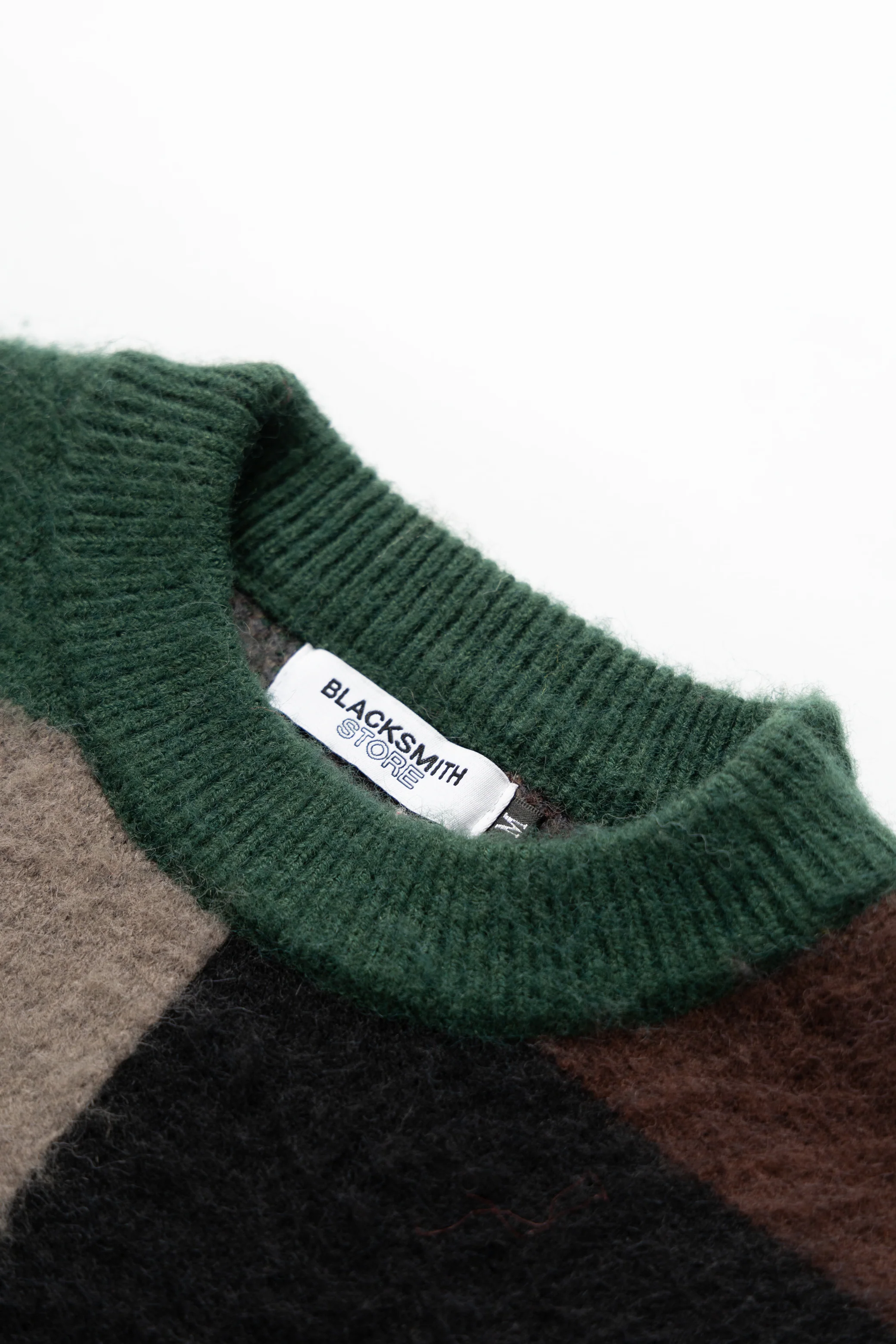 Blacksmith - Checkerboard Sweater - Forest - Image 2