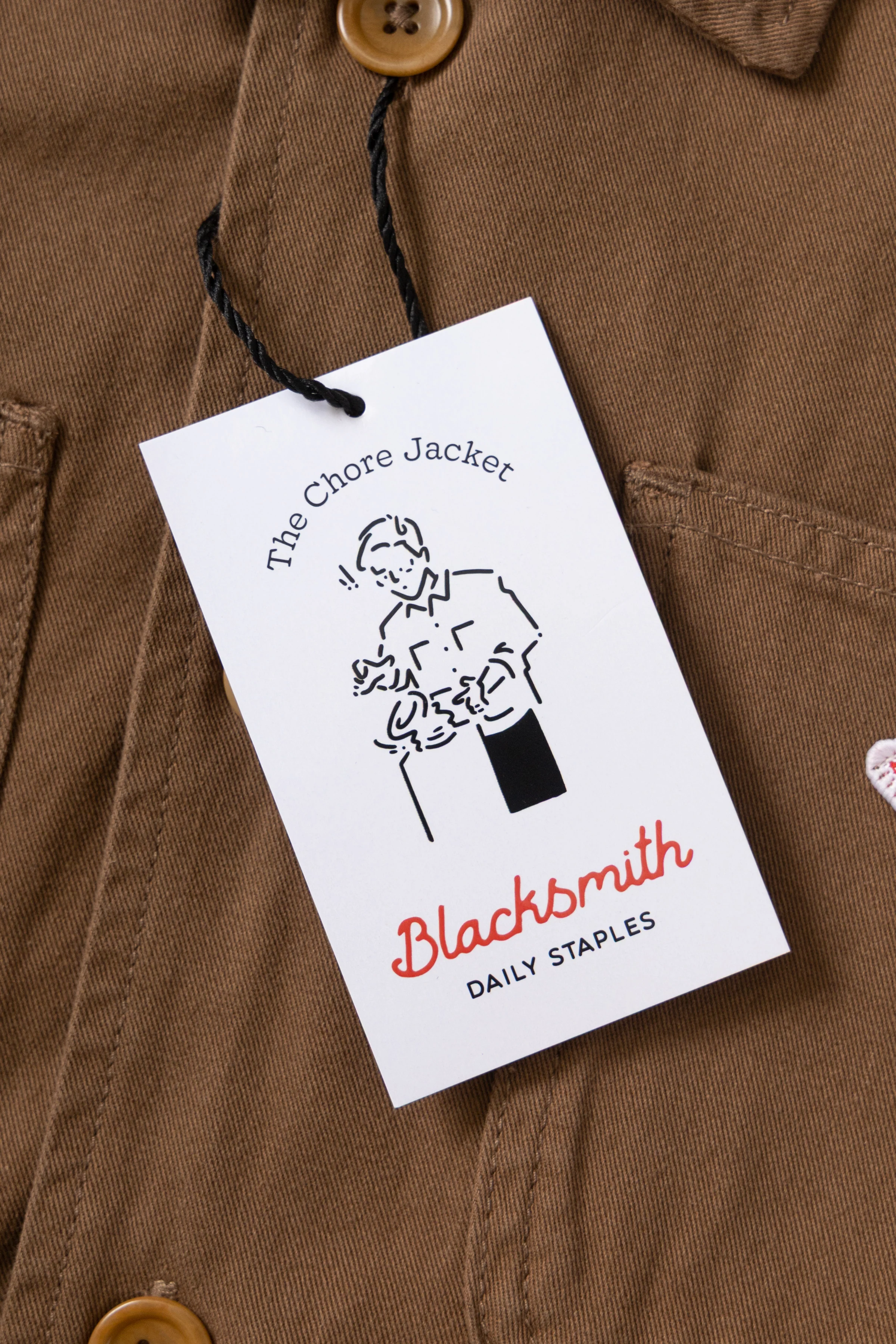 Blacksmith - Chore Jacket - Brown - Image 11
