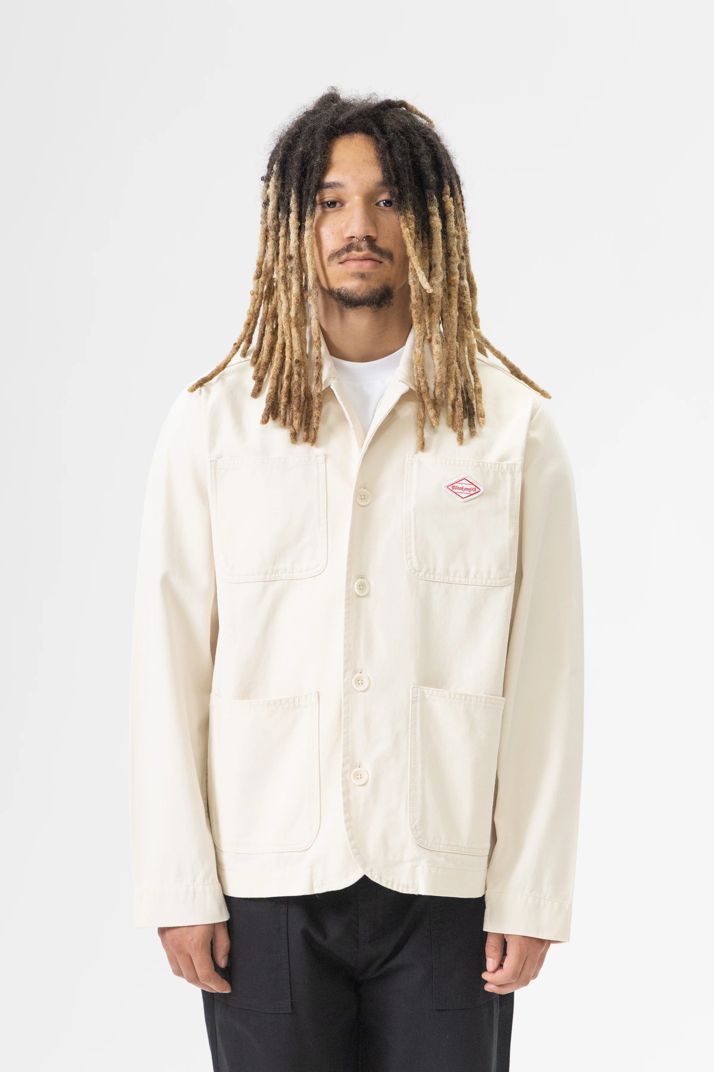 Blacksmith - Chore Jacket - Ecru - Image 2