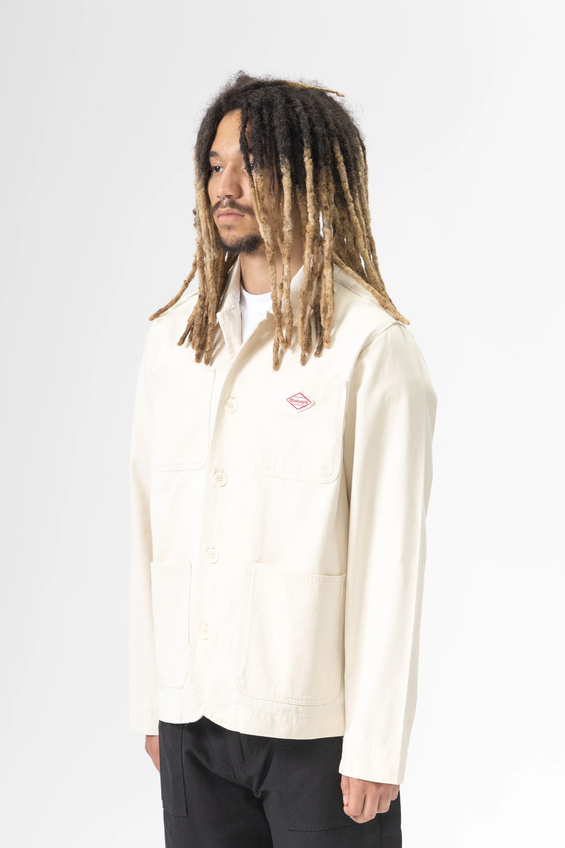 Blacksmith - Chore Jacket - Ecru - Image 3