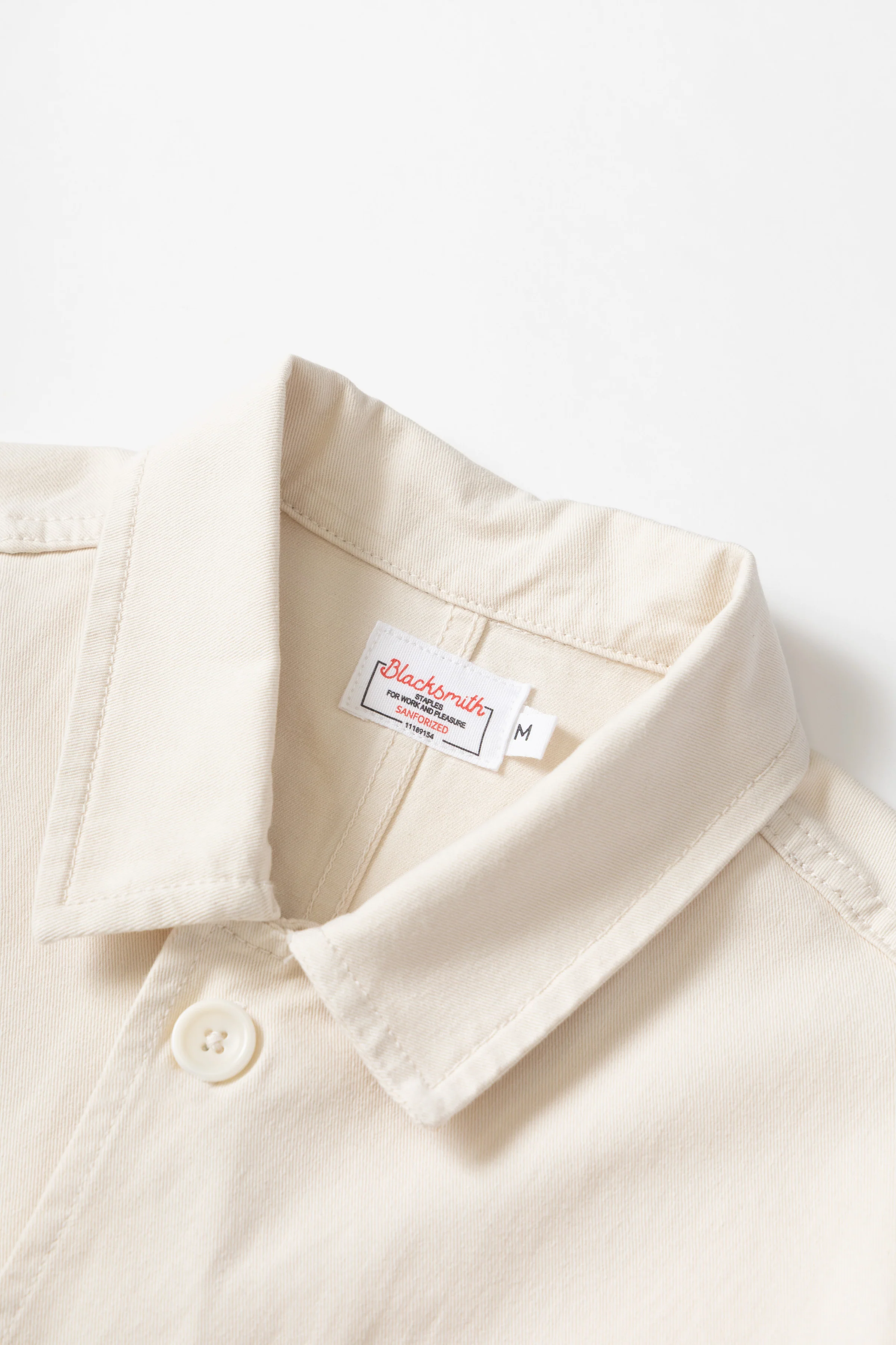 Blacksmith - Chore Jacket - Ecru - Image 7