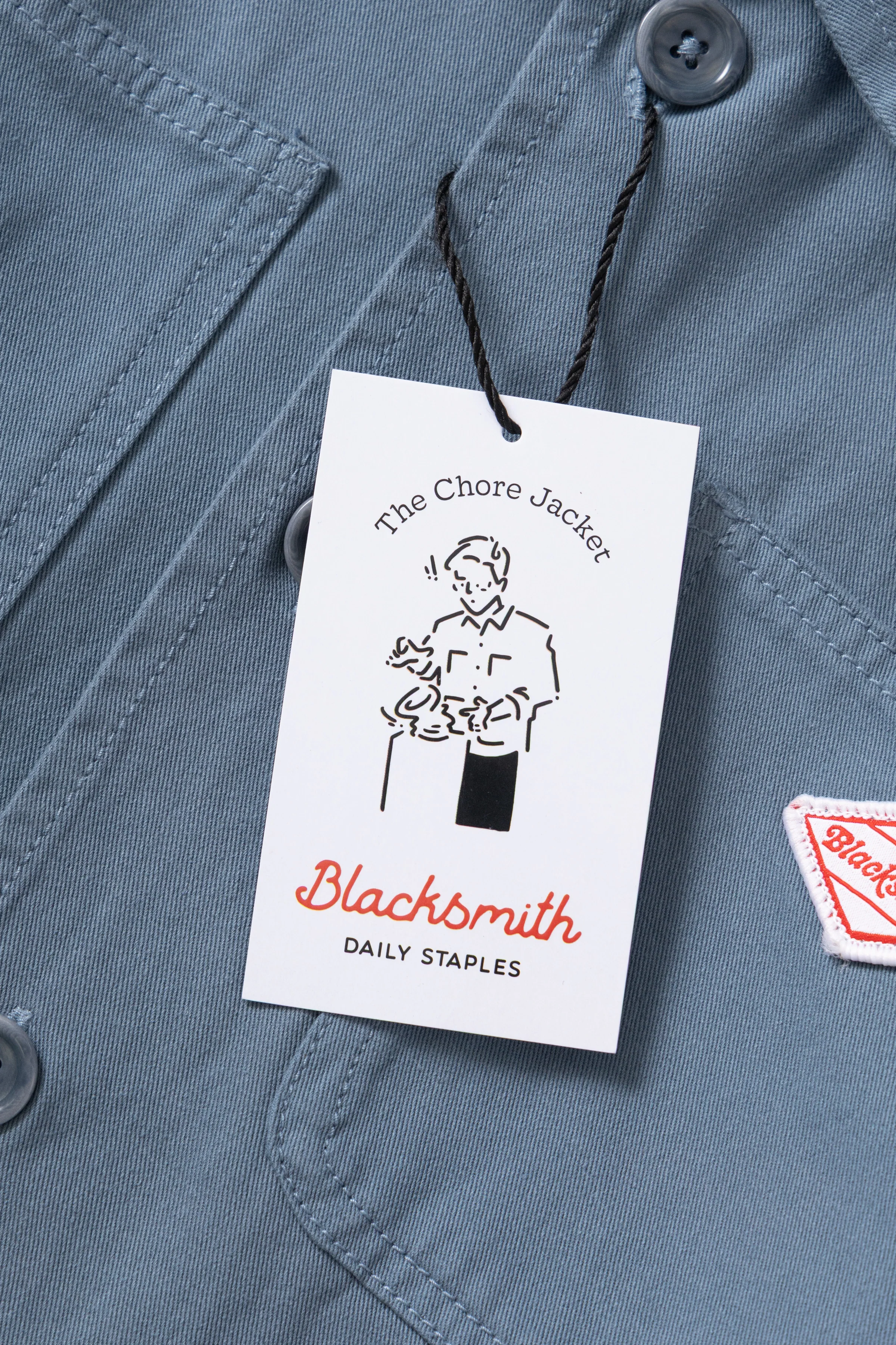 Blacksmith - Chore Jacket - Harbour - Image 10