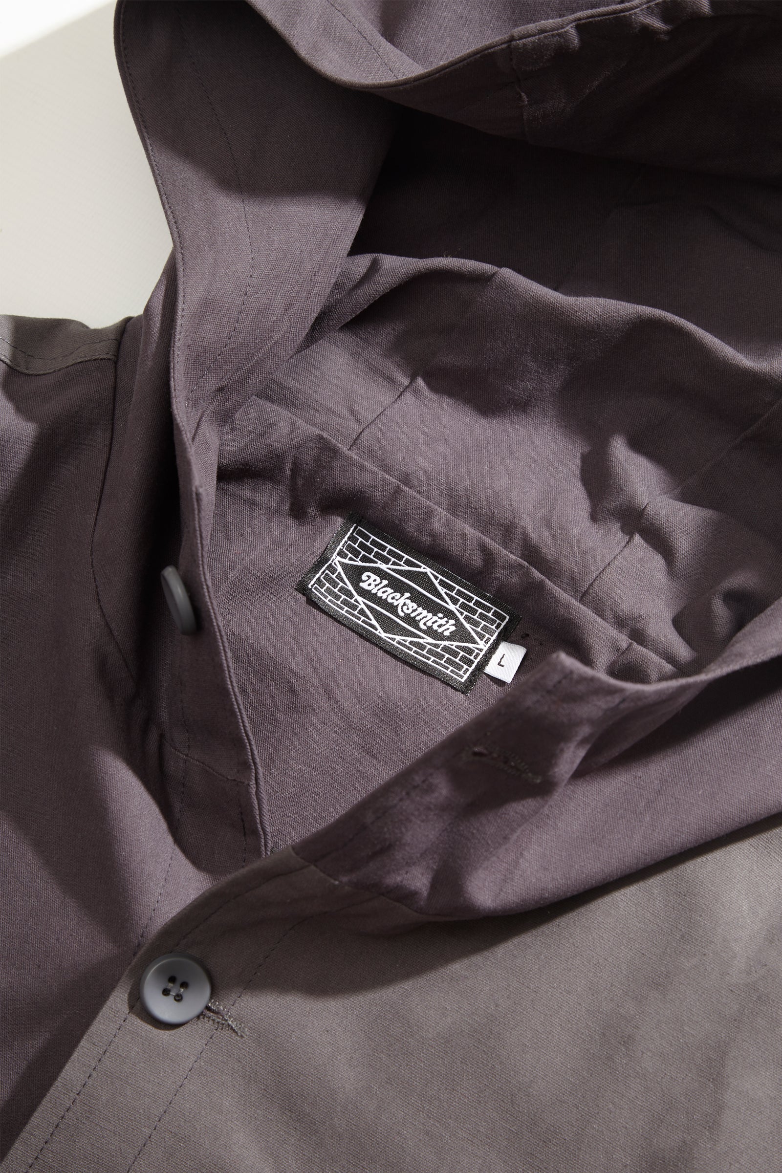 Blacksmith - Contrast Gunner Anorak - Plum/Graphite - Image 3
