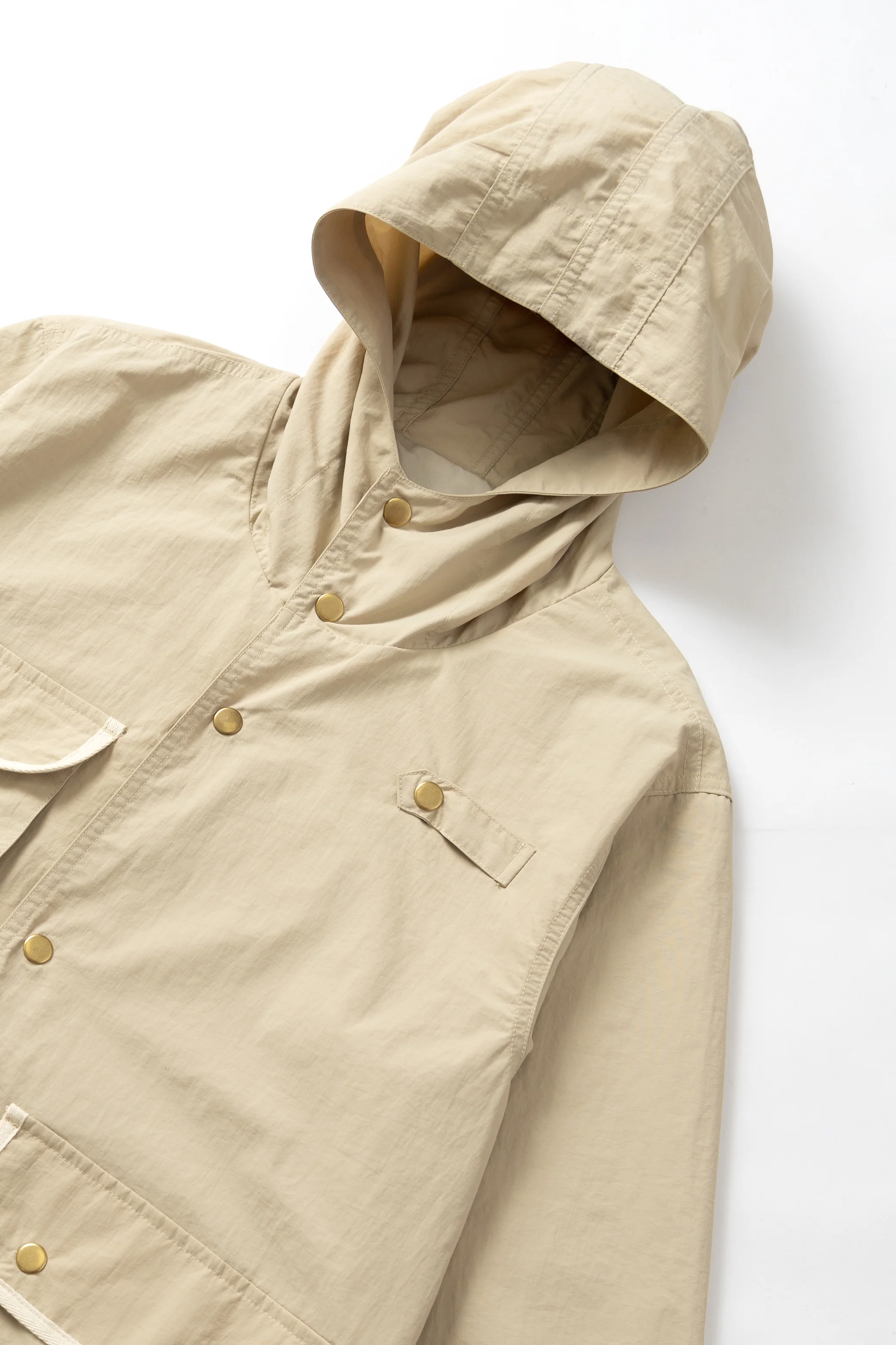 Blacksmith - Crinkle Hunter Jacket - Beige - Image 2
