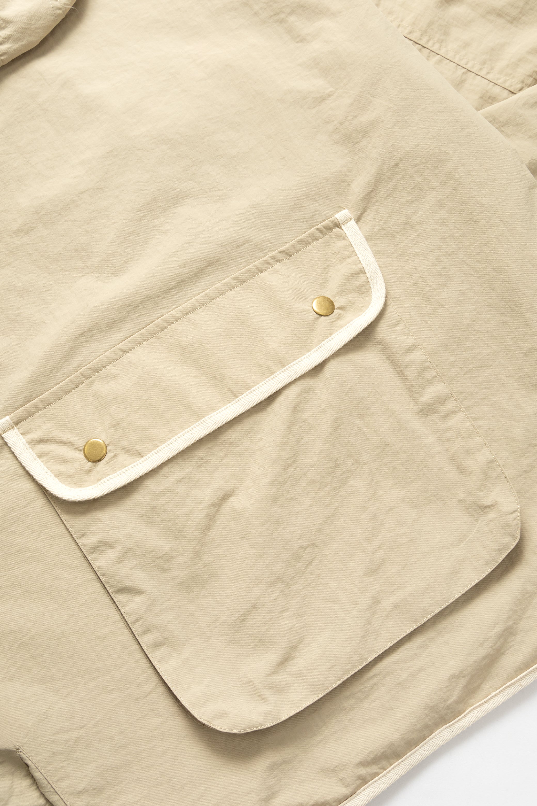 Blacksmith - Crinkle Hunter Jacket - Beige - Image 6