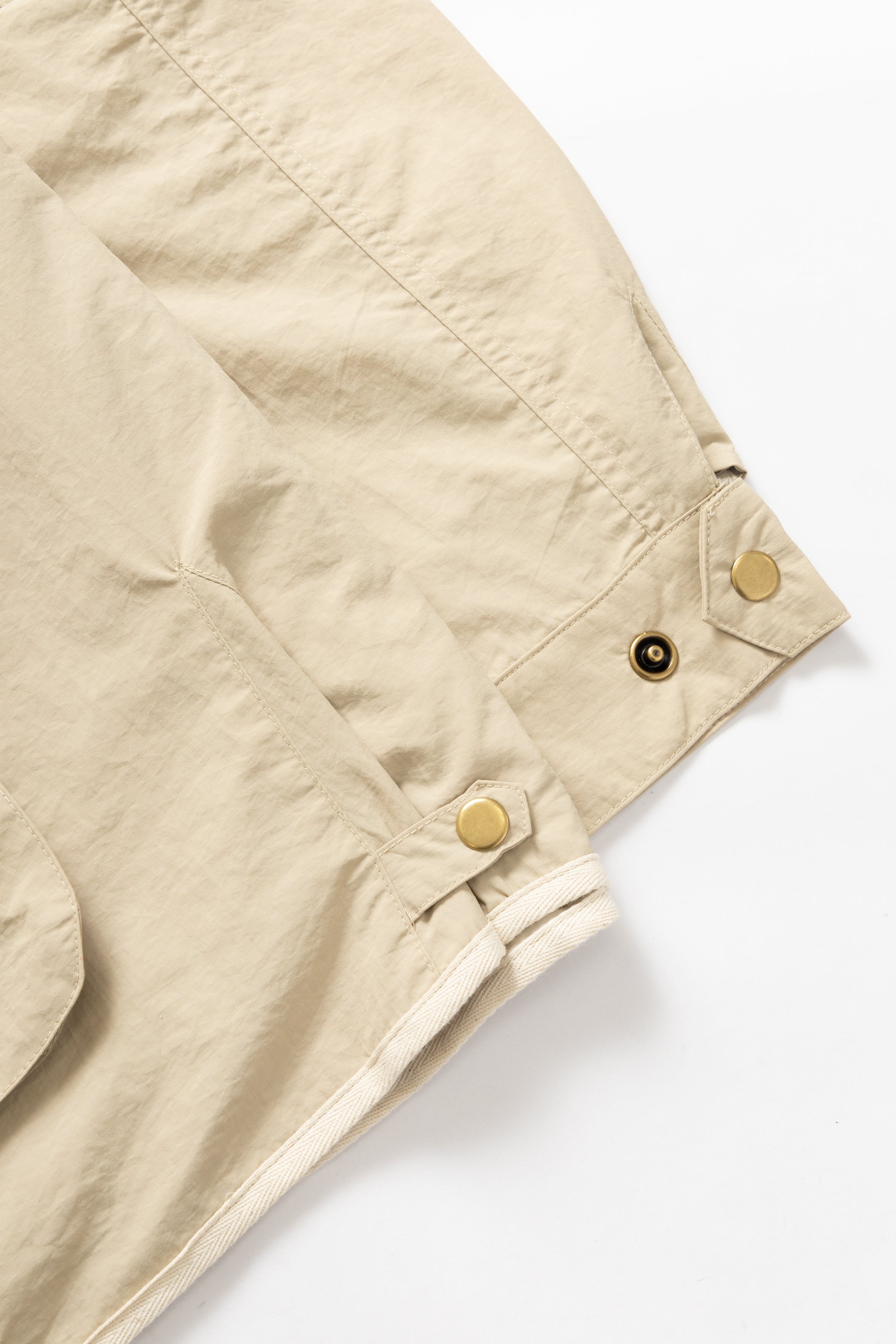 Blacksmith - Crinkle Hunter Jacket - Beige - Image 7