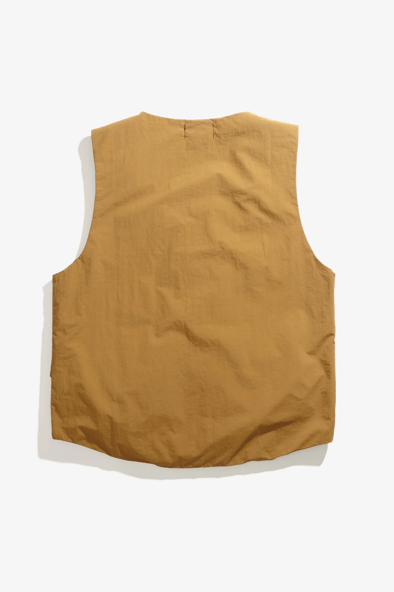 Blacksmith - Crinkle Nylon Vest - Coffee - Image 4