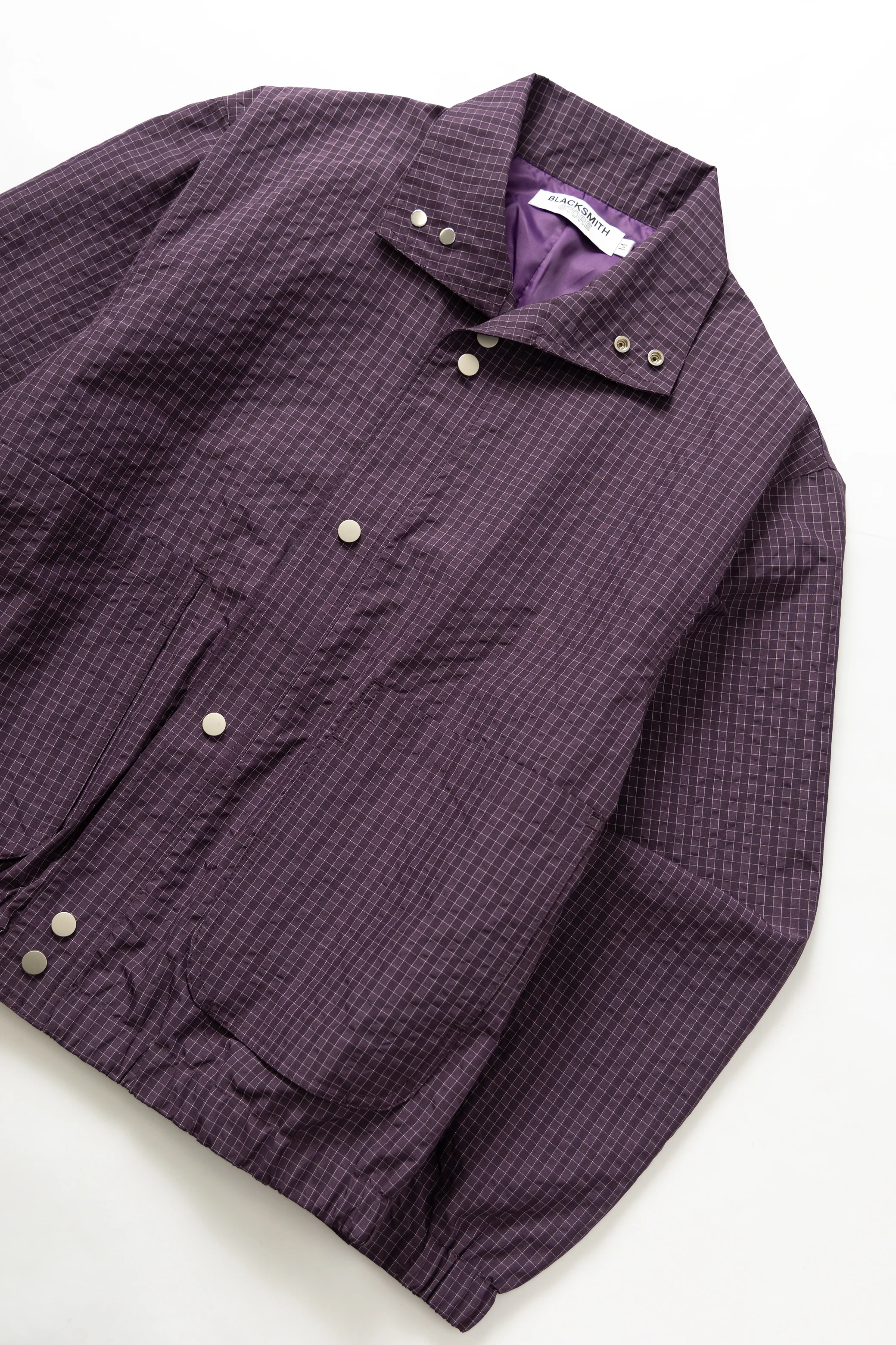 Blacksmith - Cropped Fairway Jacket - Purple - Image 3