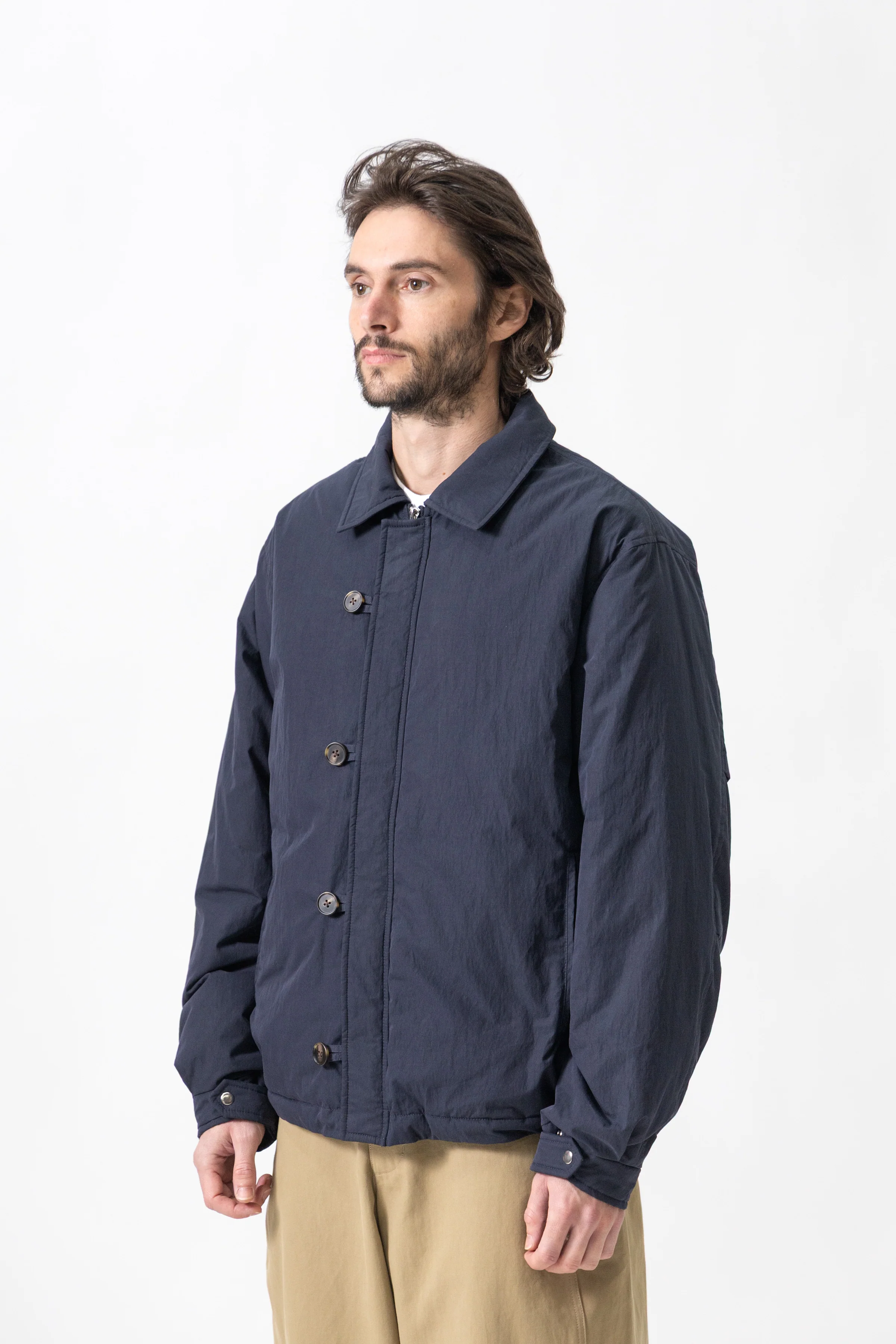 Blacksmith - Down Deck Jacket - Navy - Image 3