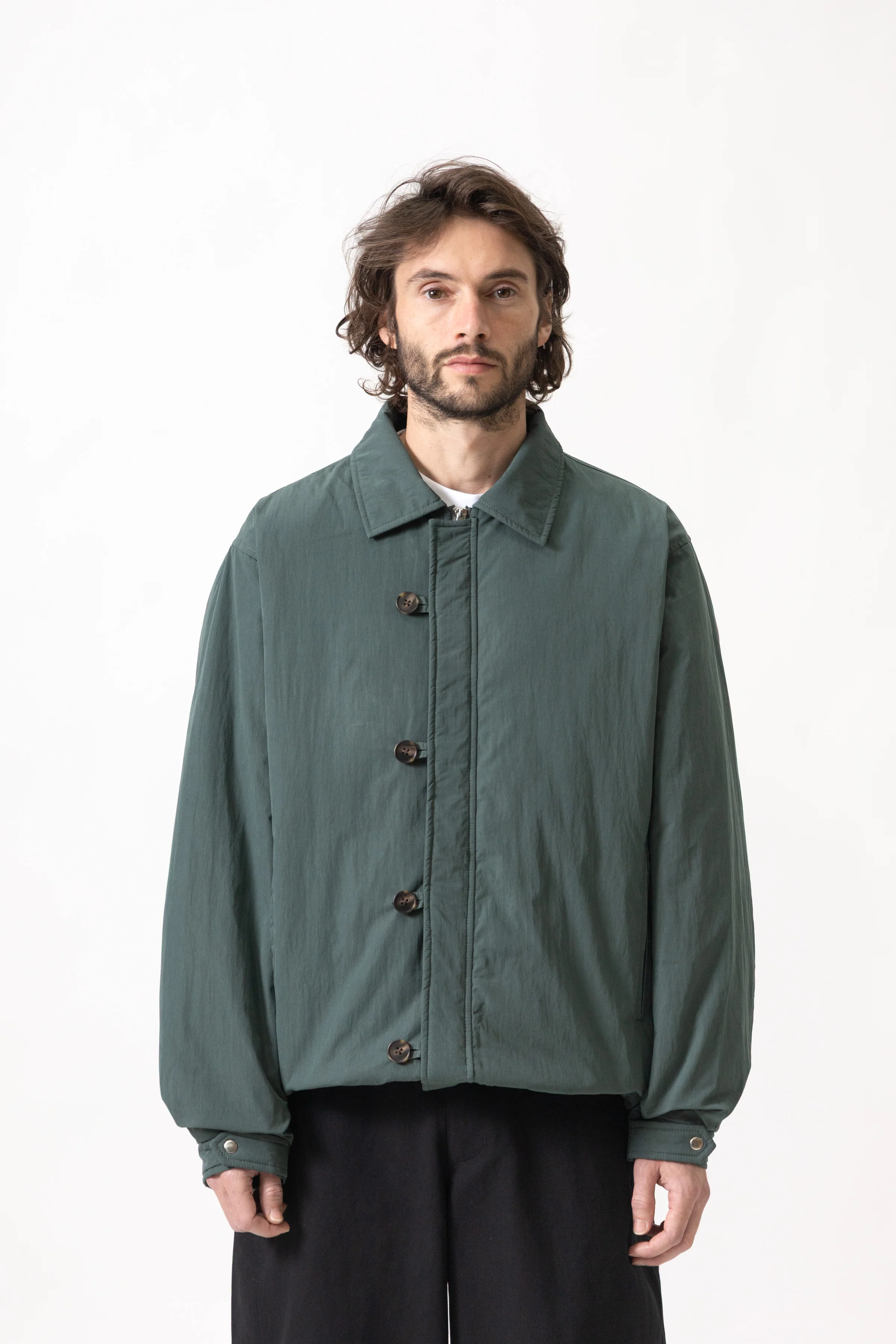 Blacksmith - Down Deck Jacket - Petrol - Image 2