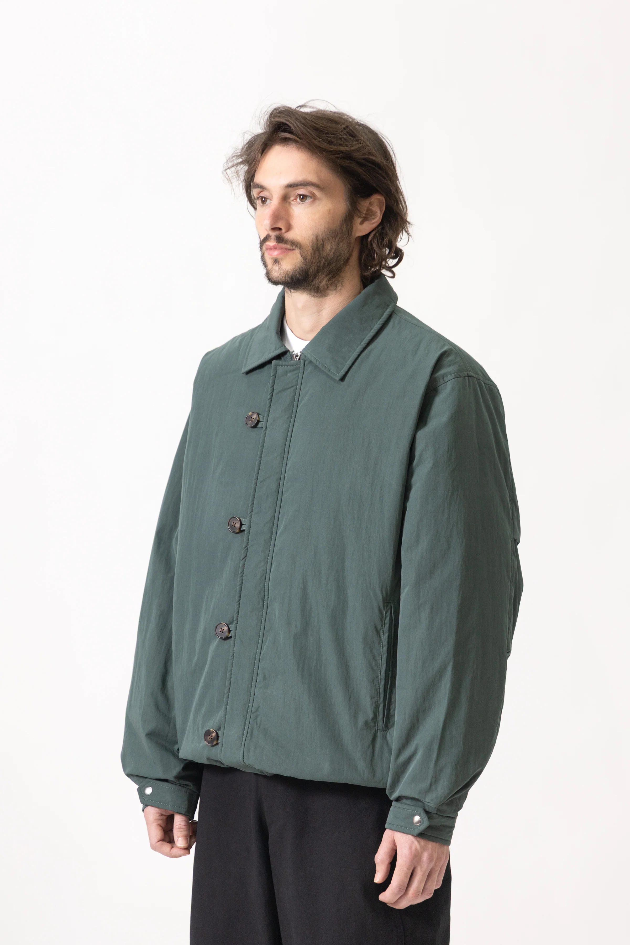 Blacksmith - Down Deck Jacket - Petrol - Image 3