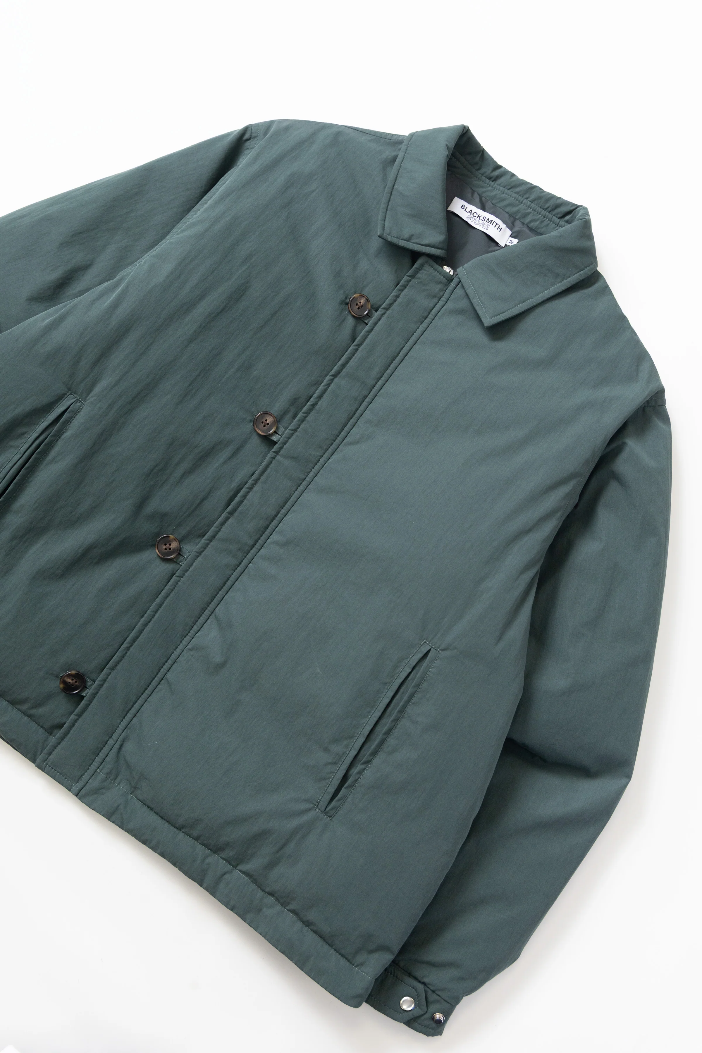 Blacksmith - Down Deck Jacket - Petrol - Image 5