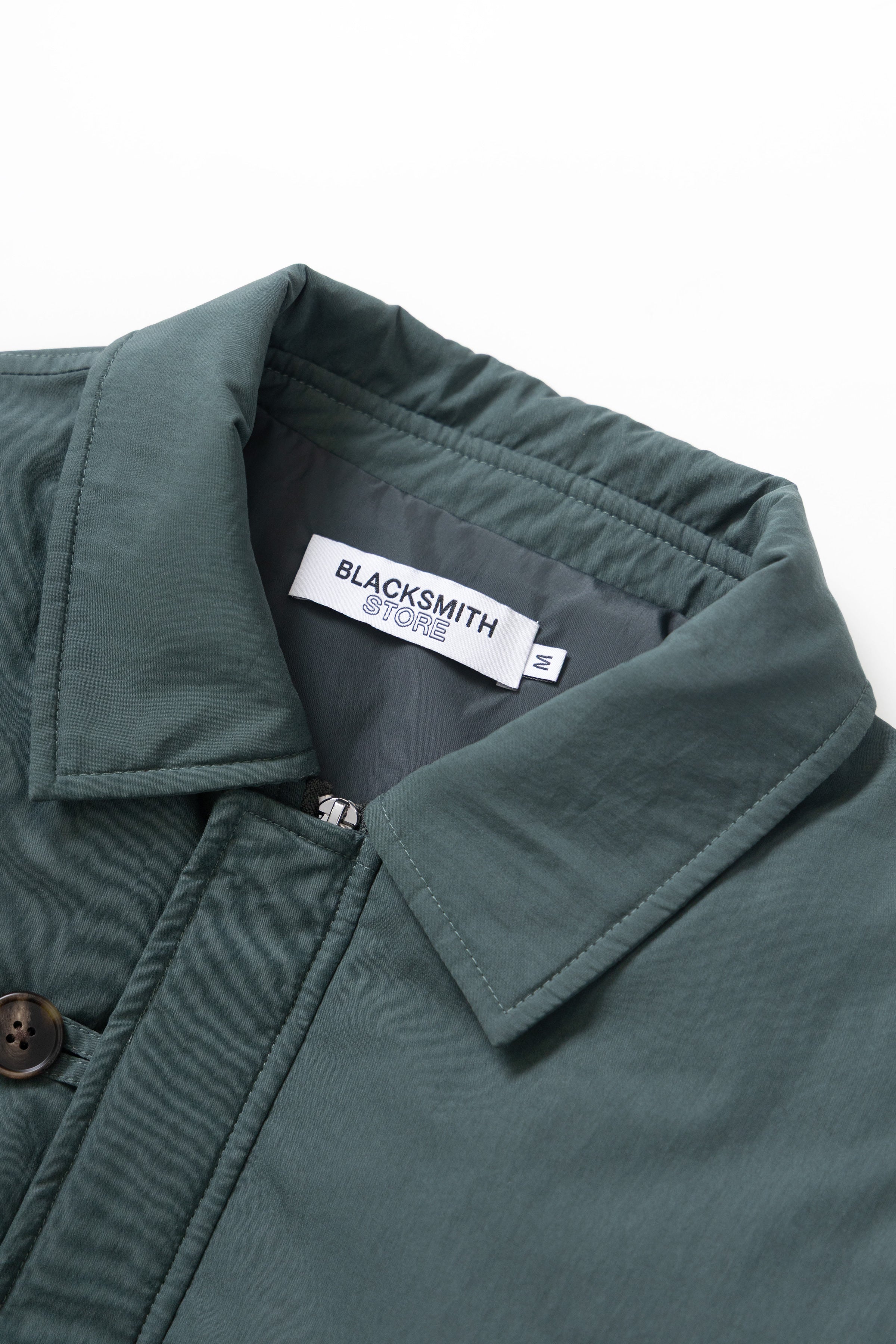 Blacksmith - Down Deck Jacket - Petrol - Image 7