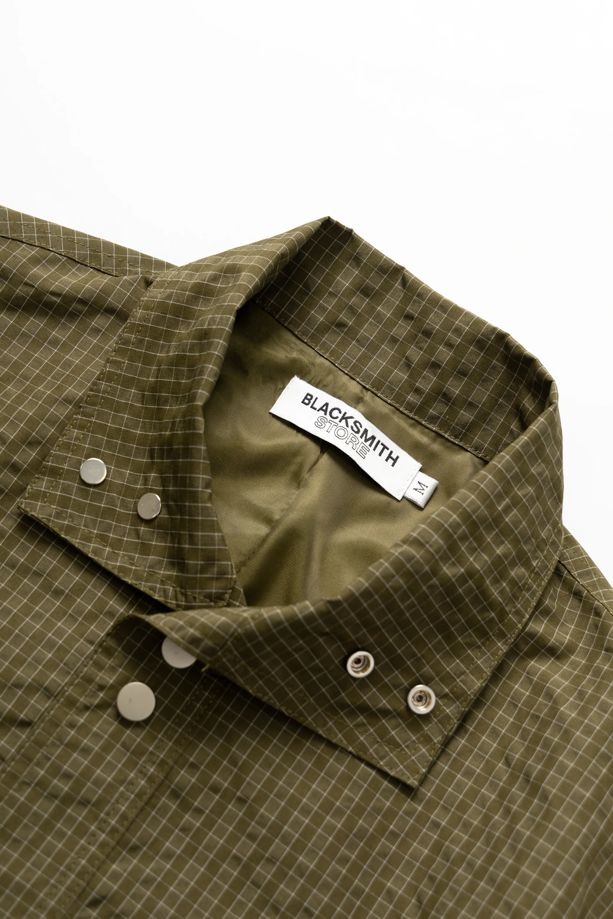 Blacksmith - Cropped Fairway Jacket - Olive - Image 2